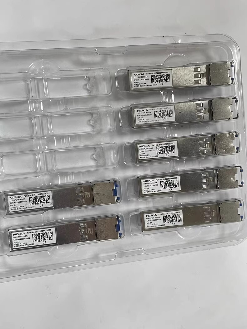 1pcs Nokia 3HE11904AARB 01 SFP 1200M RJ45 100M CLEI:IPUIBZ6DAA Module