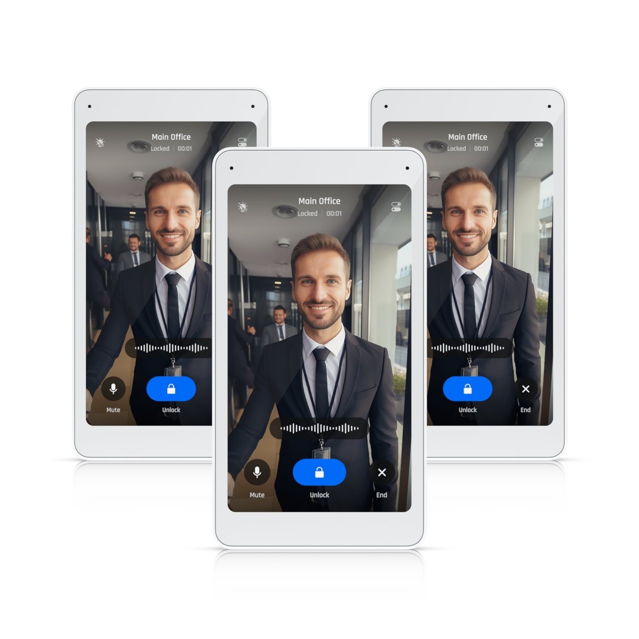 Ubiquiti Intercom Viewer Display That Works With Intercom Reader Pro Visitor