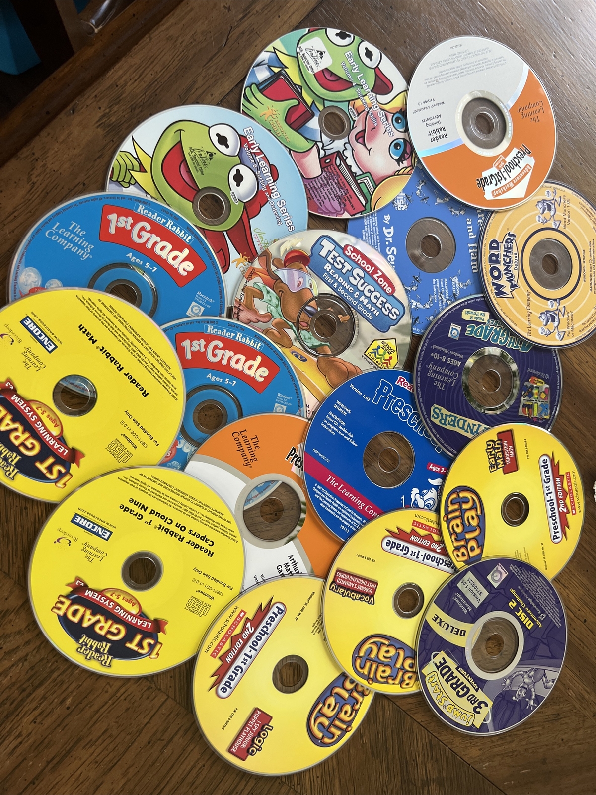 Young Children/Toddler Learning CD-ROM Collection 17 Titles Great Value See Desc