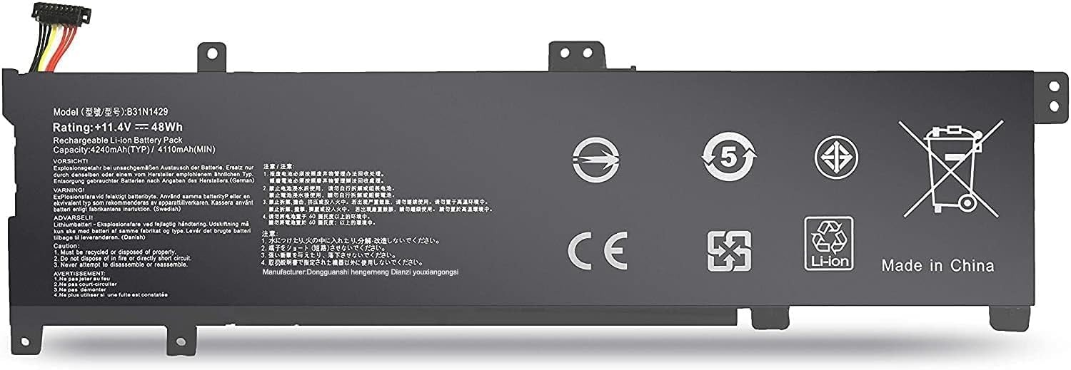 B31N1429 Laptop Battery Compatible with ASUS A501LB5200 K501LB K501LX K501LX