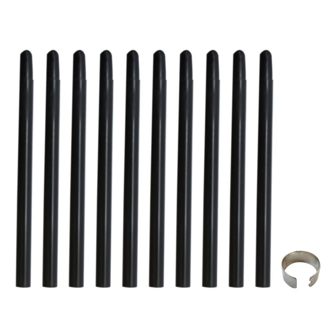 10-Pack Universal Replacement Standard Pen Nibs with Removal Ring Replacement...