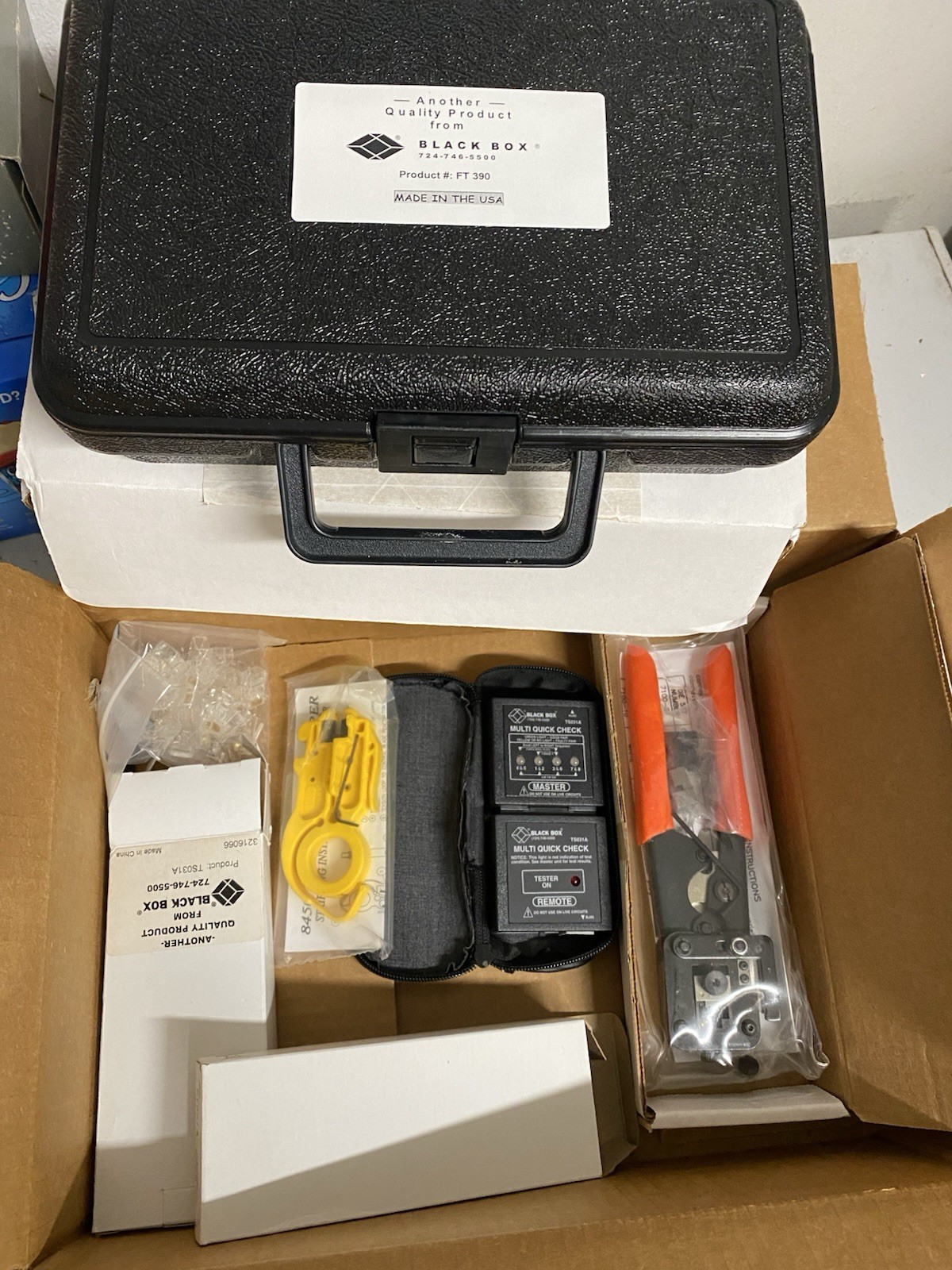 BLACK BOX FT470A-R3 CAT5 TERMINATION KIT