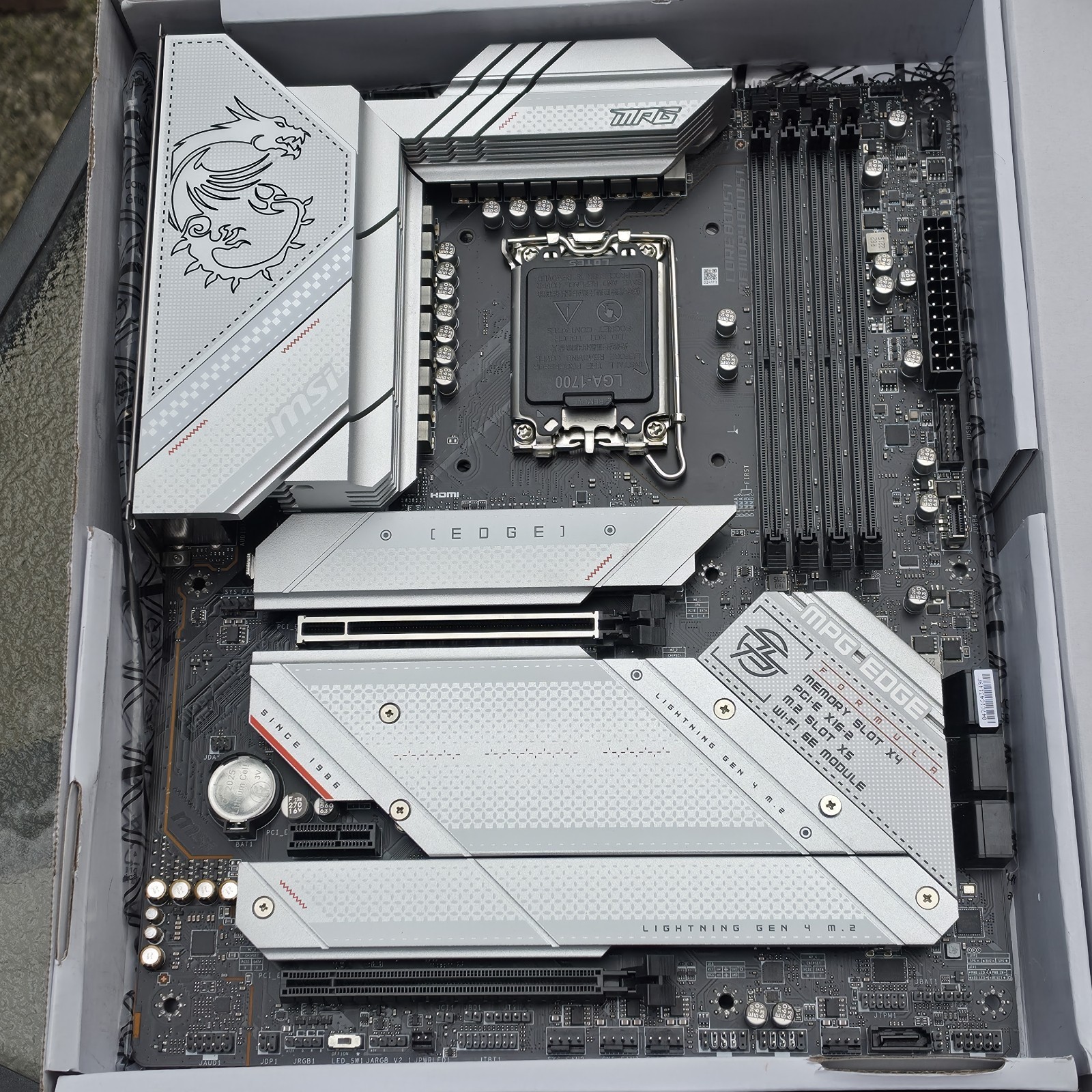 MSI MAG Z790 Edge WiFi DDR4 LGA 1700 - Intel 12th/13th/14th gen, BIOS Updated