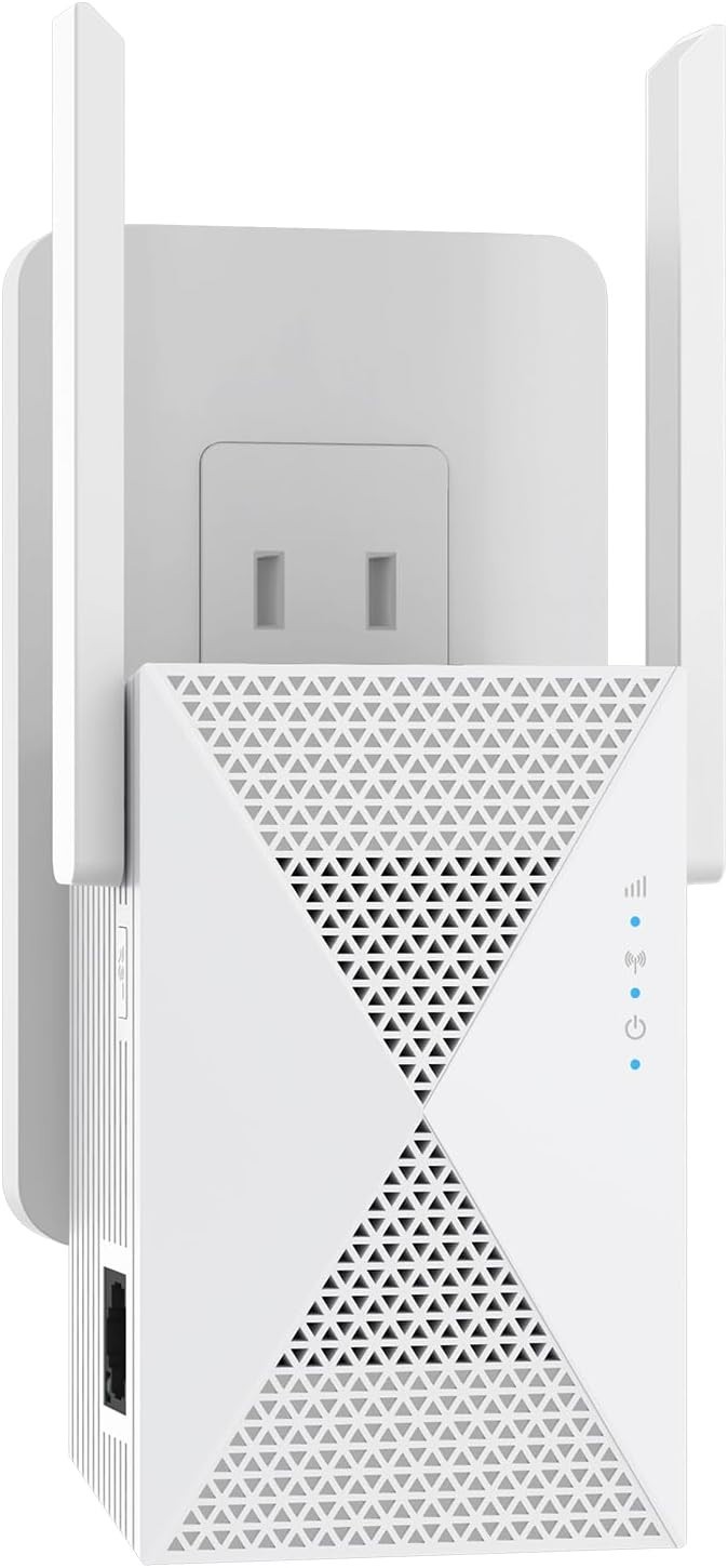 2025 Fastest WiFi Extender Signal Booster - Coverage Up to 9999 sq. ft, Easy Set