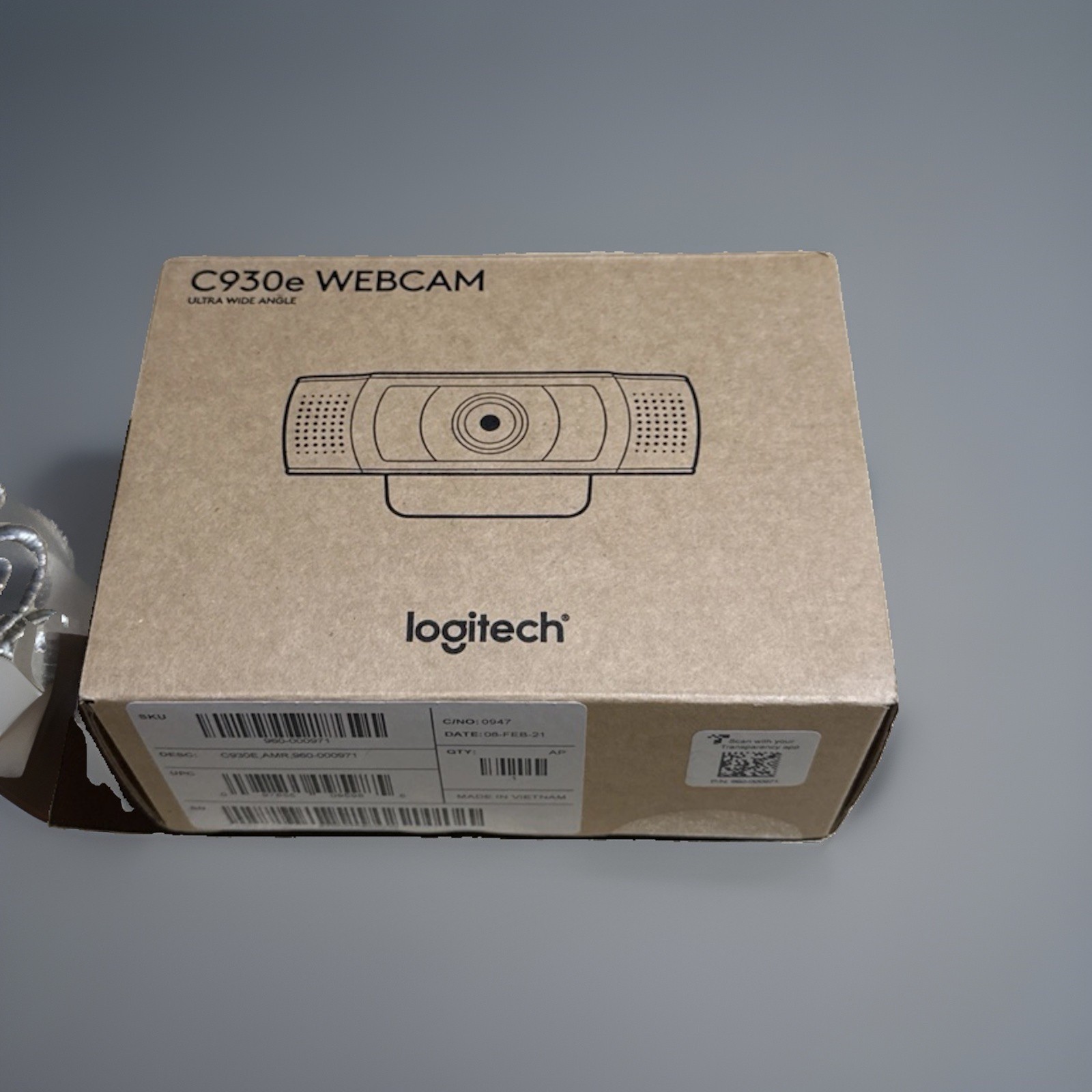Logitech C930e Webcam 1080 Full HD Video Auto-Focus Ultra Wide Angle **Sealed