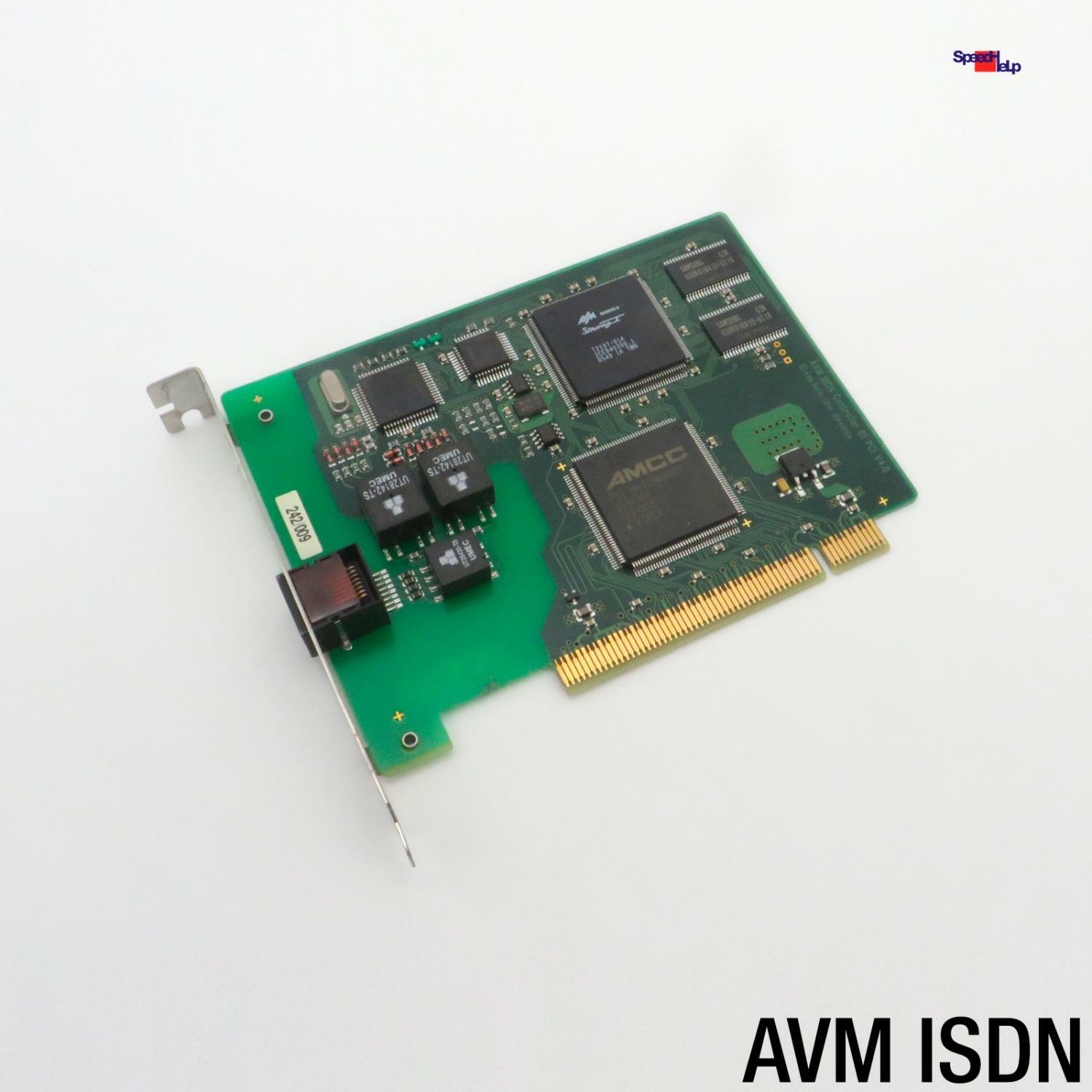 AVM Fritz Card PCI ISDN Controller Modem Fritz FritzCard B1 PCI V4.0 Active