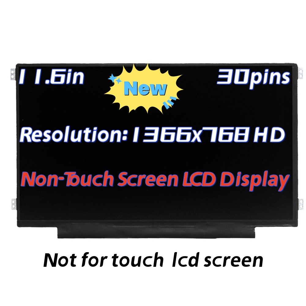 B116XTN02.3 Non-Touch Replacement Led Lcd Screen 11.6" HD 30 Pin Display PANEL