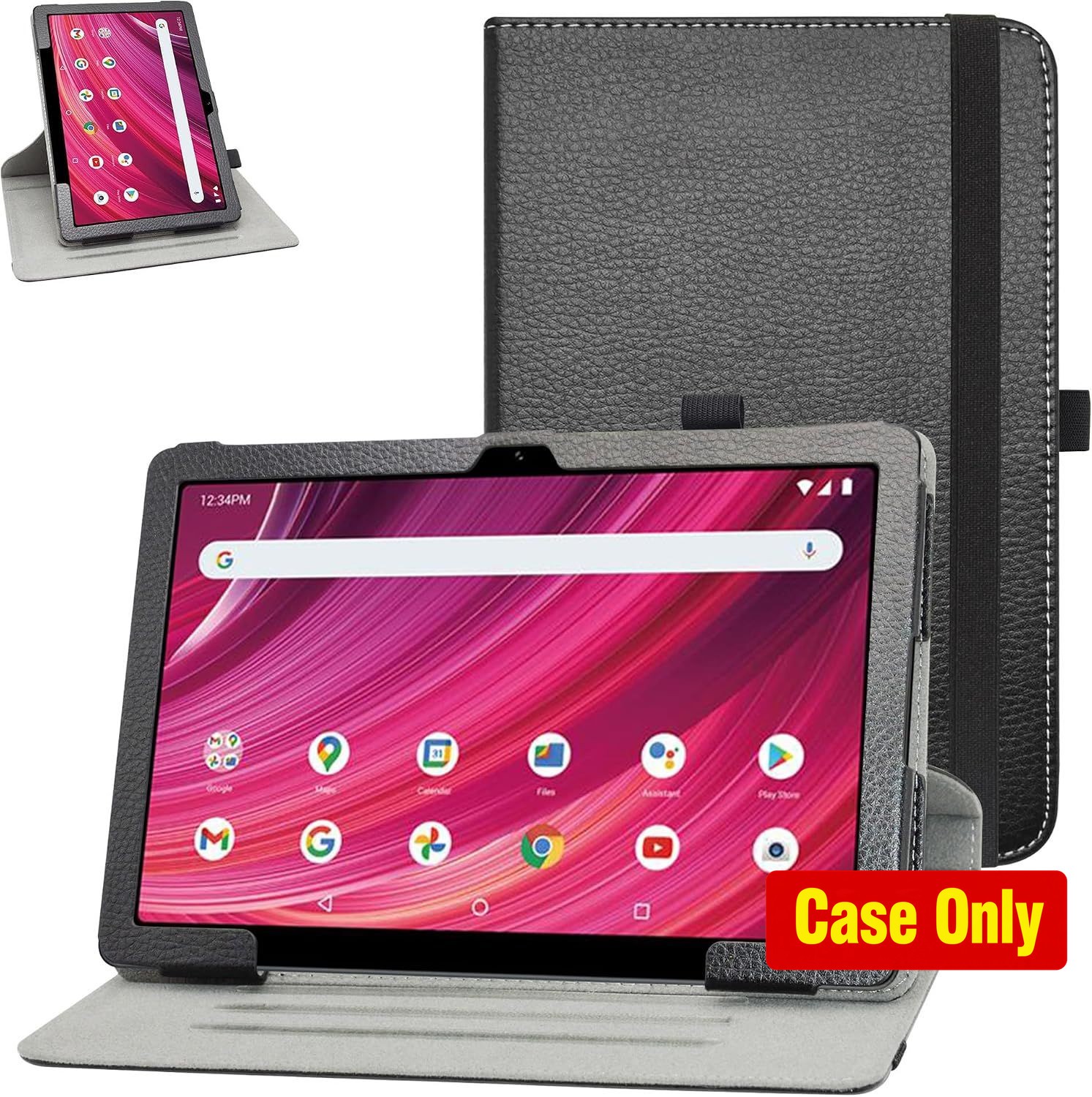 Case for BLU M10L Plus 10.1" Tablet - 360 Degree Rotary Stand, Cute Pattern Cove