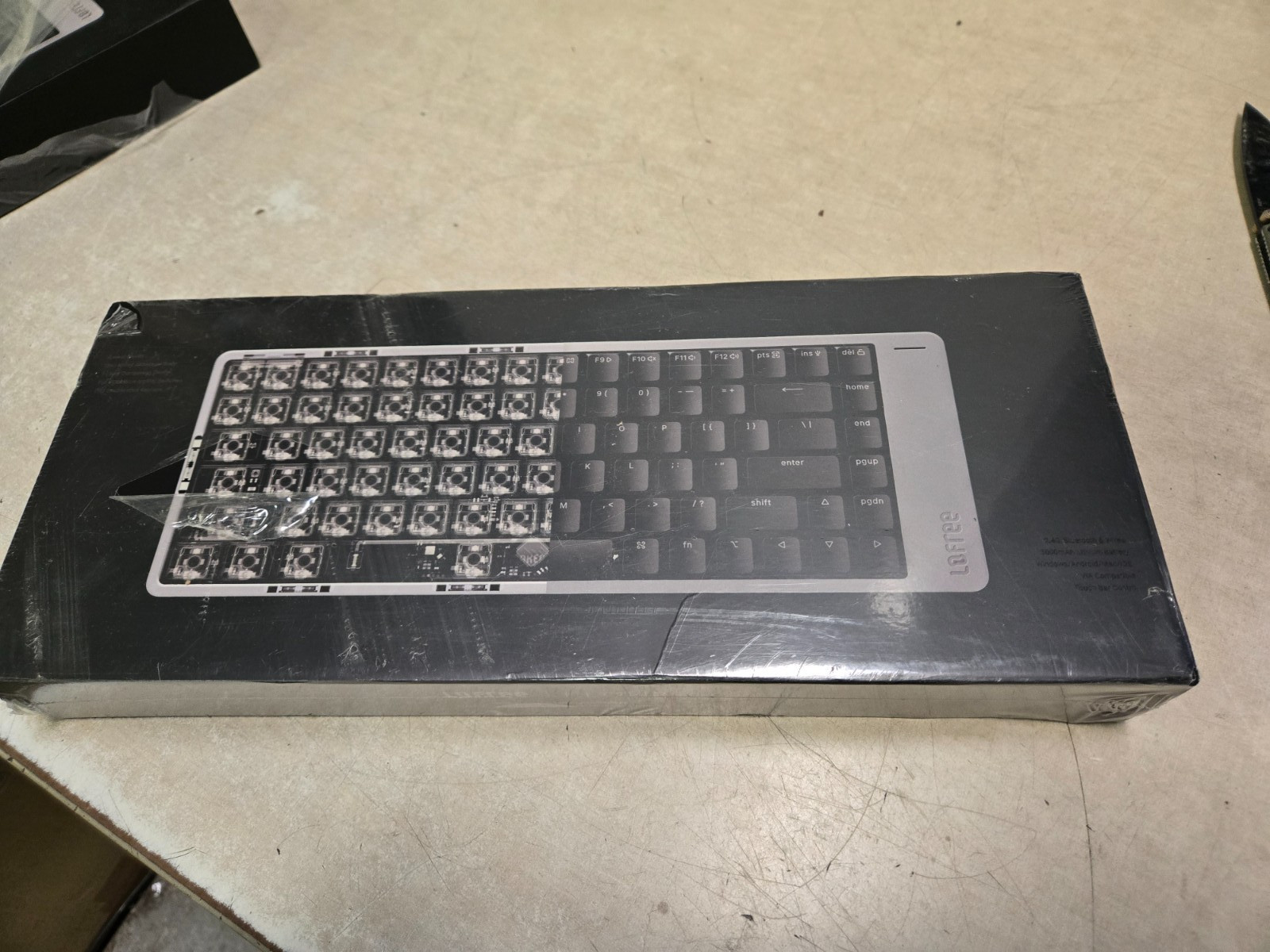 LOFREE Flow2 84 keys Low-Profile Wireless Mechanical Keyboard Space Grey Black
