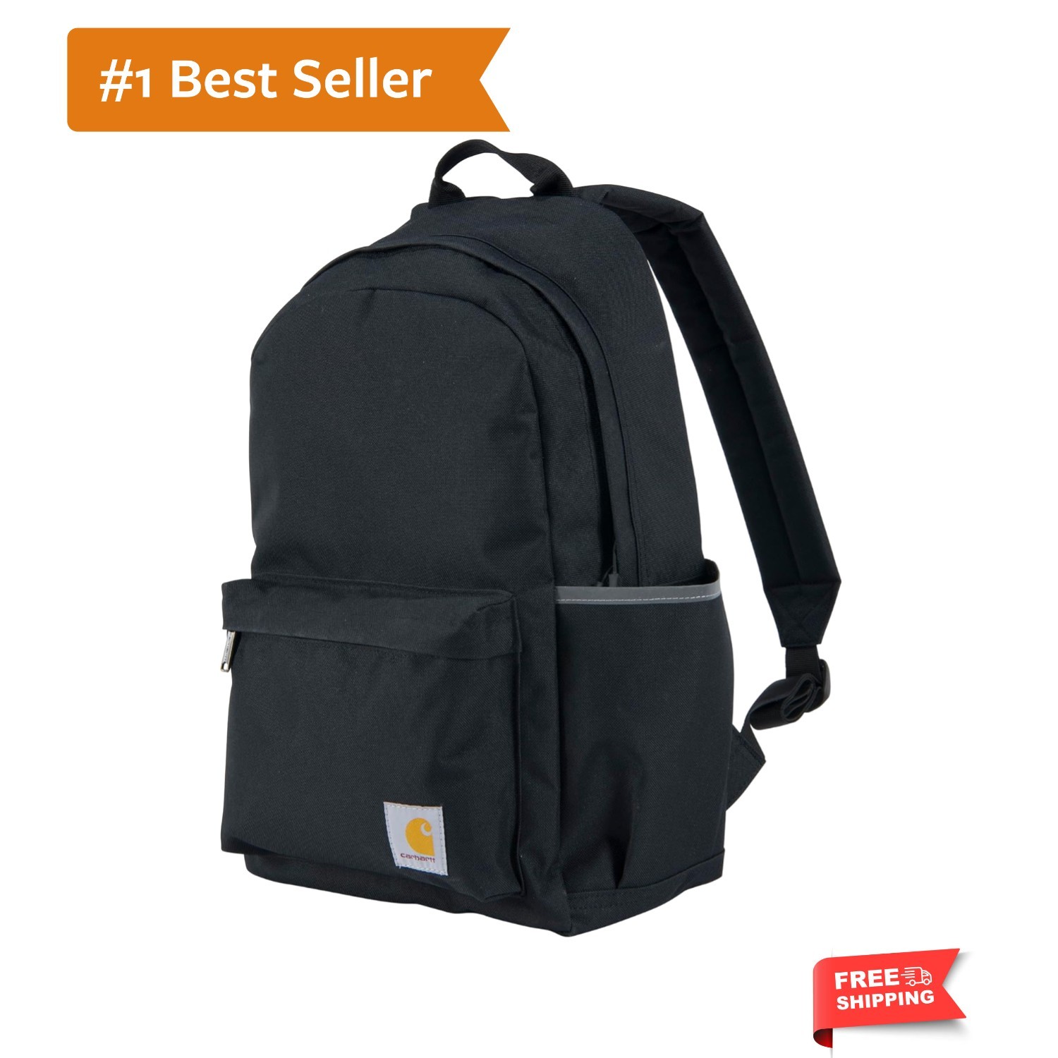 21L Classic Laptop Backpack, Water-Resistant Pack W/ 15" Laptop Sleeve and Or...