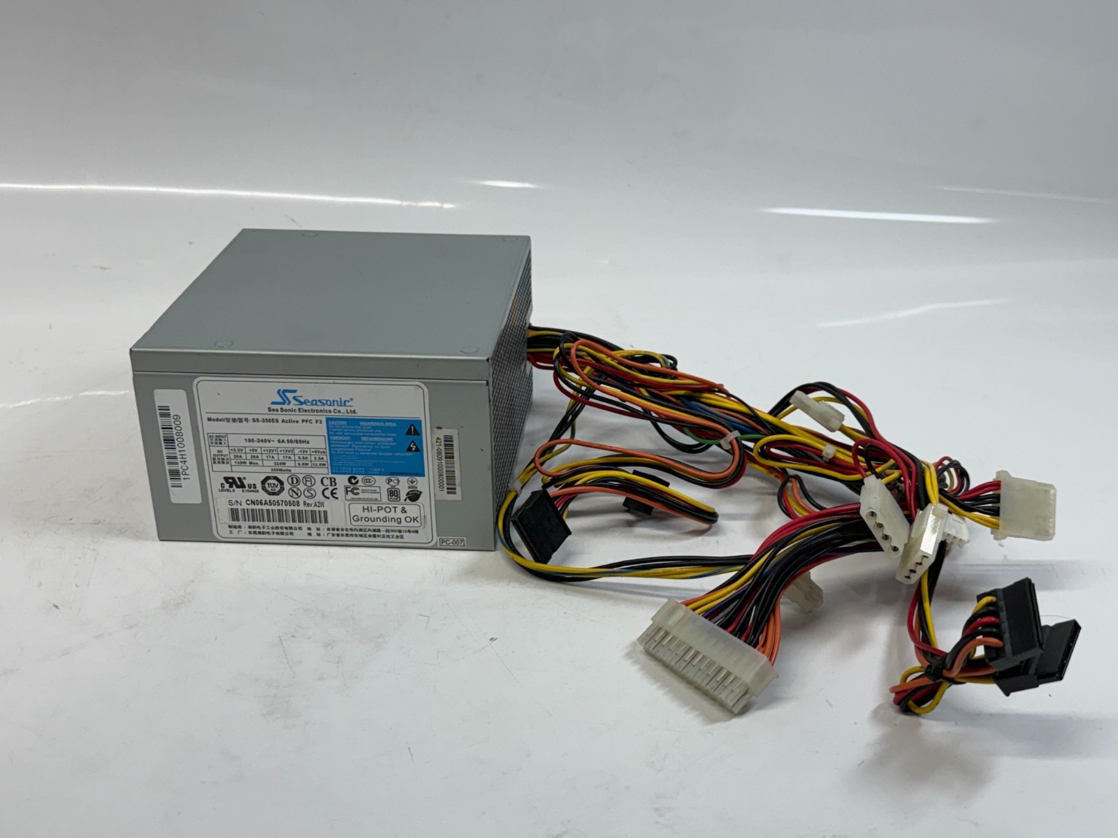 SeaSonic SS-350ES 350W Active PFC F3