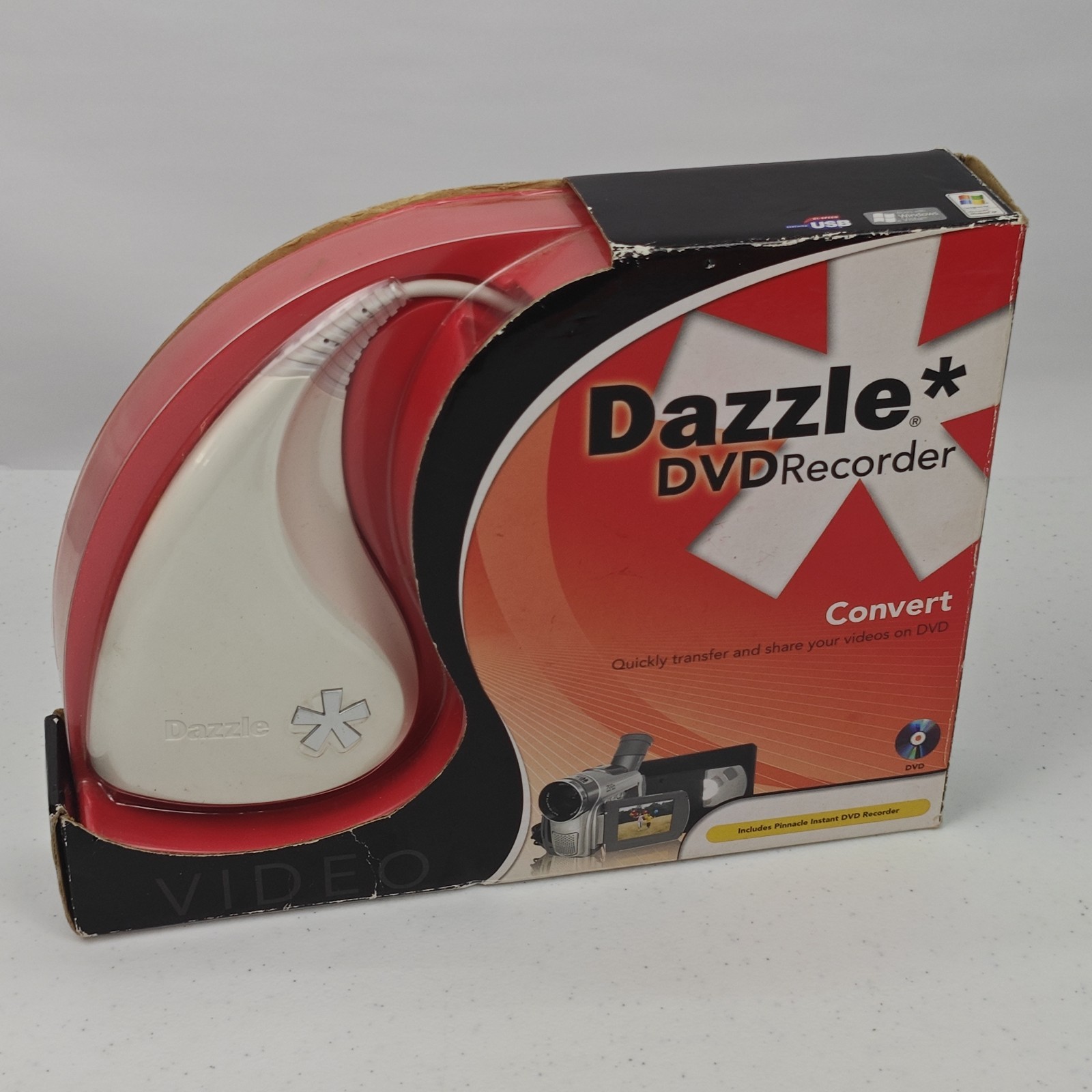 Pinnacle Studio Dazzle DVD Recorder Save & Share Video Transfer Converter