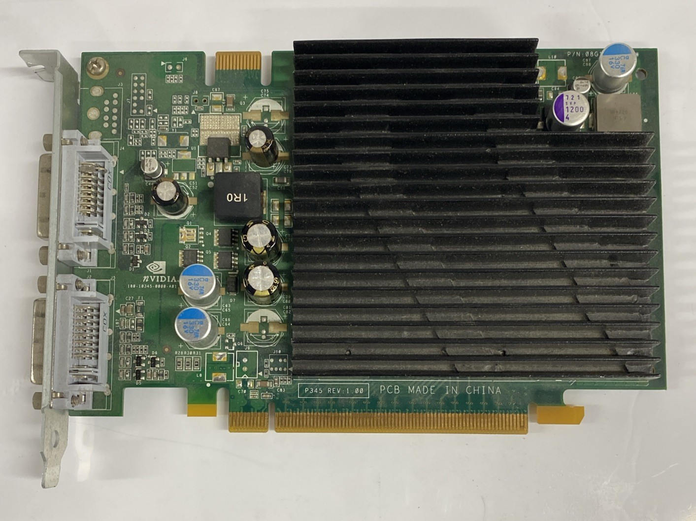 Apple NVIDIA GeForce 7300 GT 256MB PCIe Mac Pro Video Card P345 630-7876