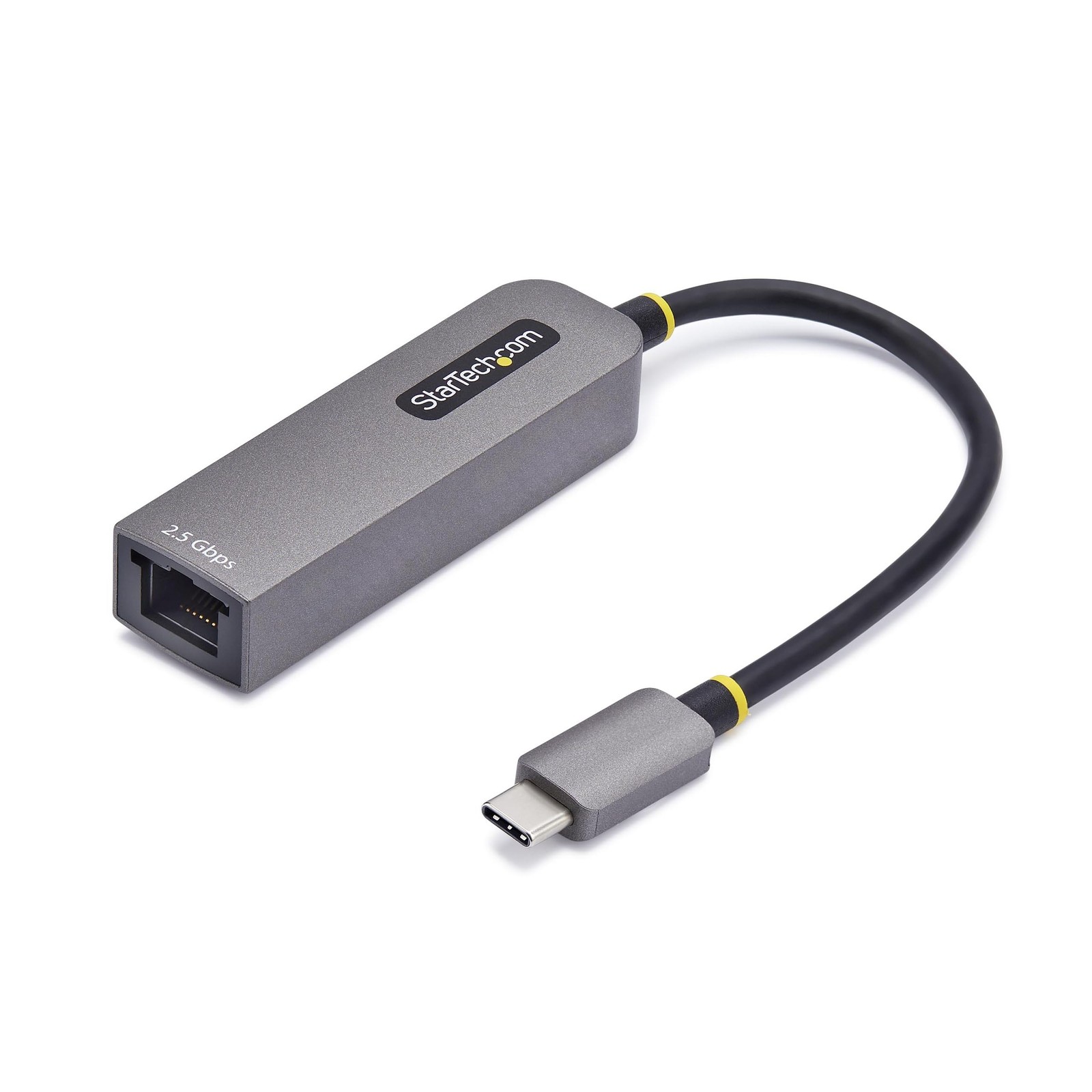 StarTech.com USB-C to 2.5GbE Adapter 100W PD 2GPD3-USB-C-ETHERNET Space Gray