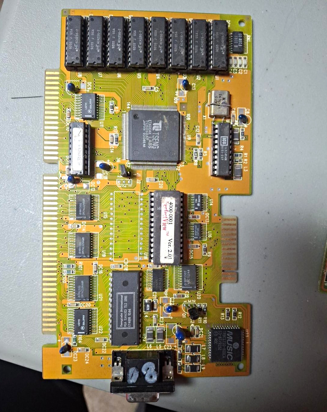 Presto Vintage ISA Controller Card PC Expansion Circuit Board MPN PD04T