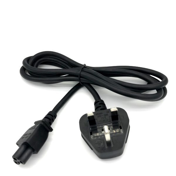 UK Plug 6FT AC POWER CORD for CRT DESKTOP PRINTER HP DELL LEXMARK CABLE 3 PRONGS