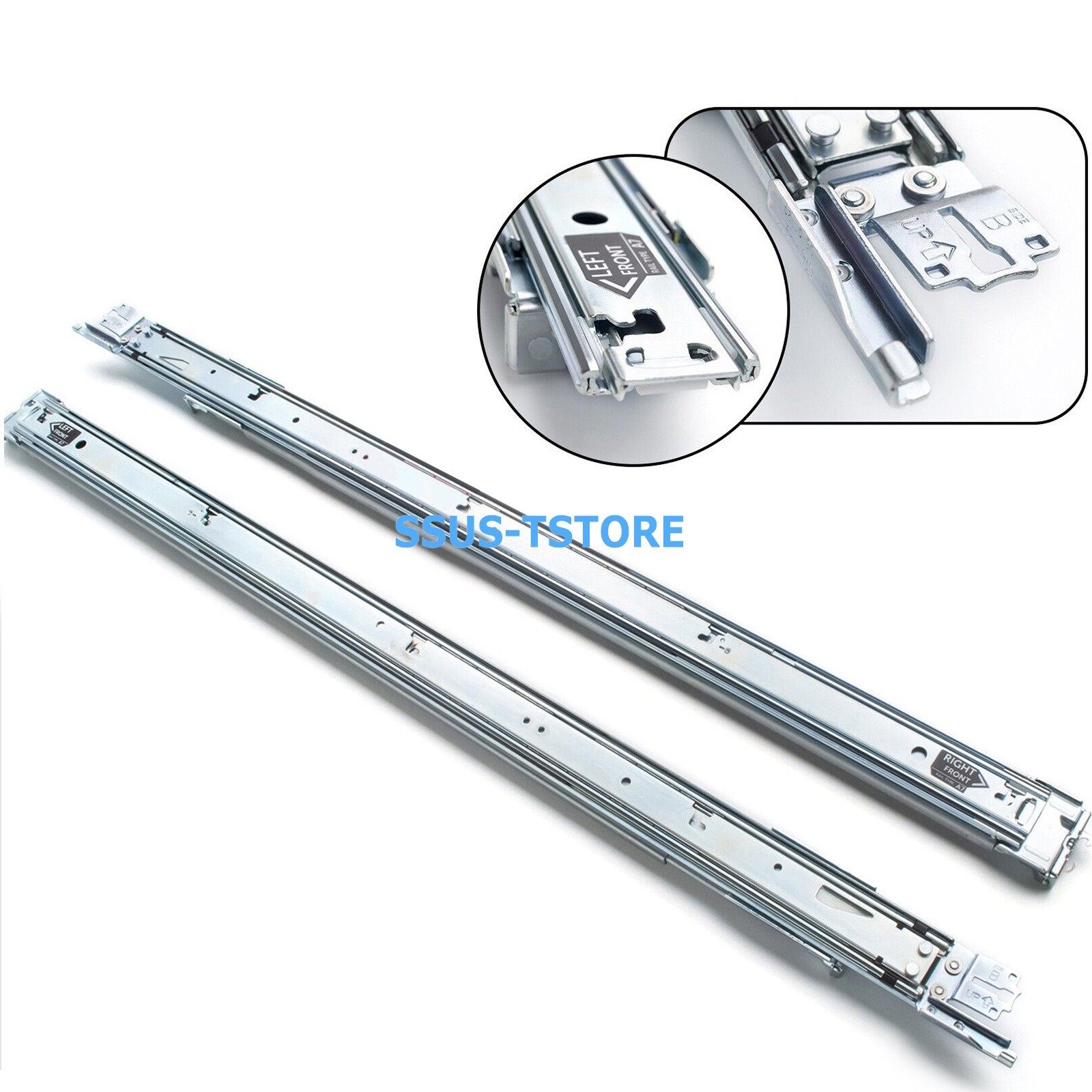 Dell 1U Type A7 Sliding Rail Kit for PowerEdge Server R320 R330 R420 R430 81WCD