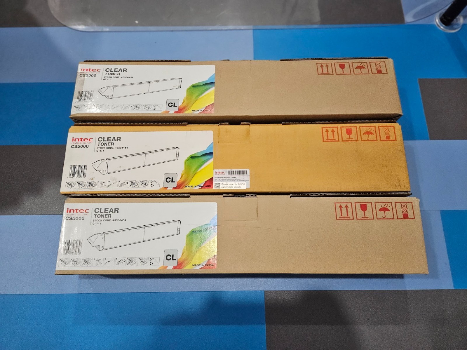 For Intec ColorSplash GS5000 – Clear Spot Gloss Toner