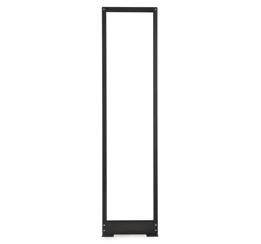 45U 84 Inch High 2 Post Relay Rack Floor Type Server Rack - Holds 800 lbs