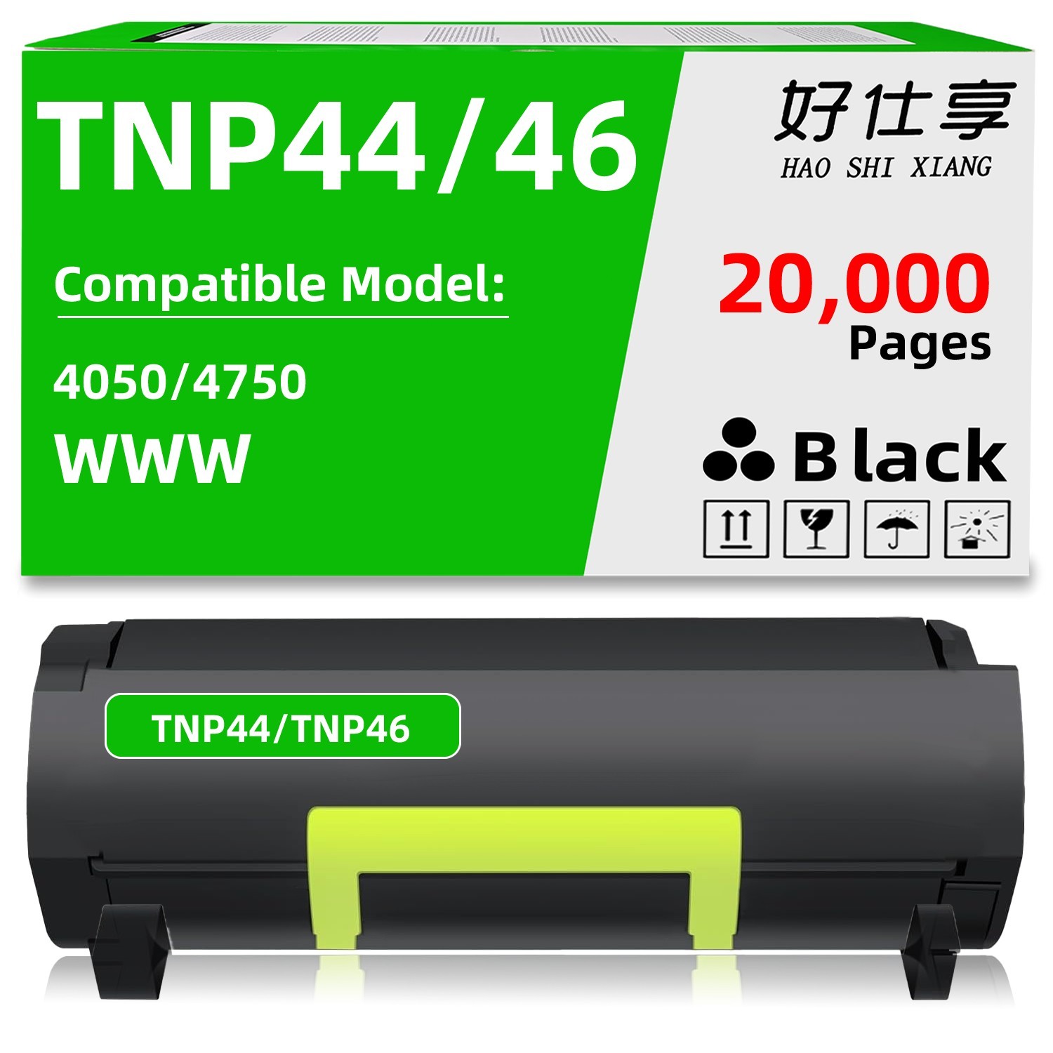 TNP44 TNP46 Toner Cartridge Compatible  for Konica Minolta Bizhub 4050 4750