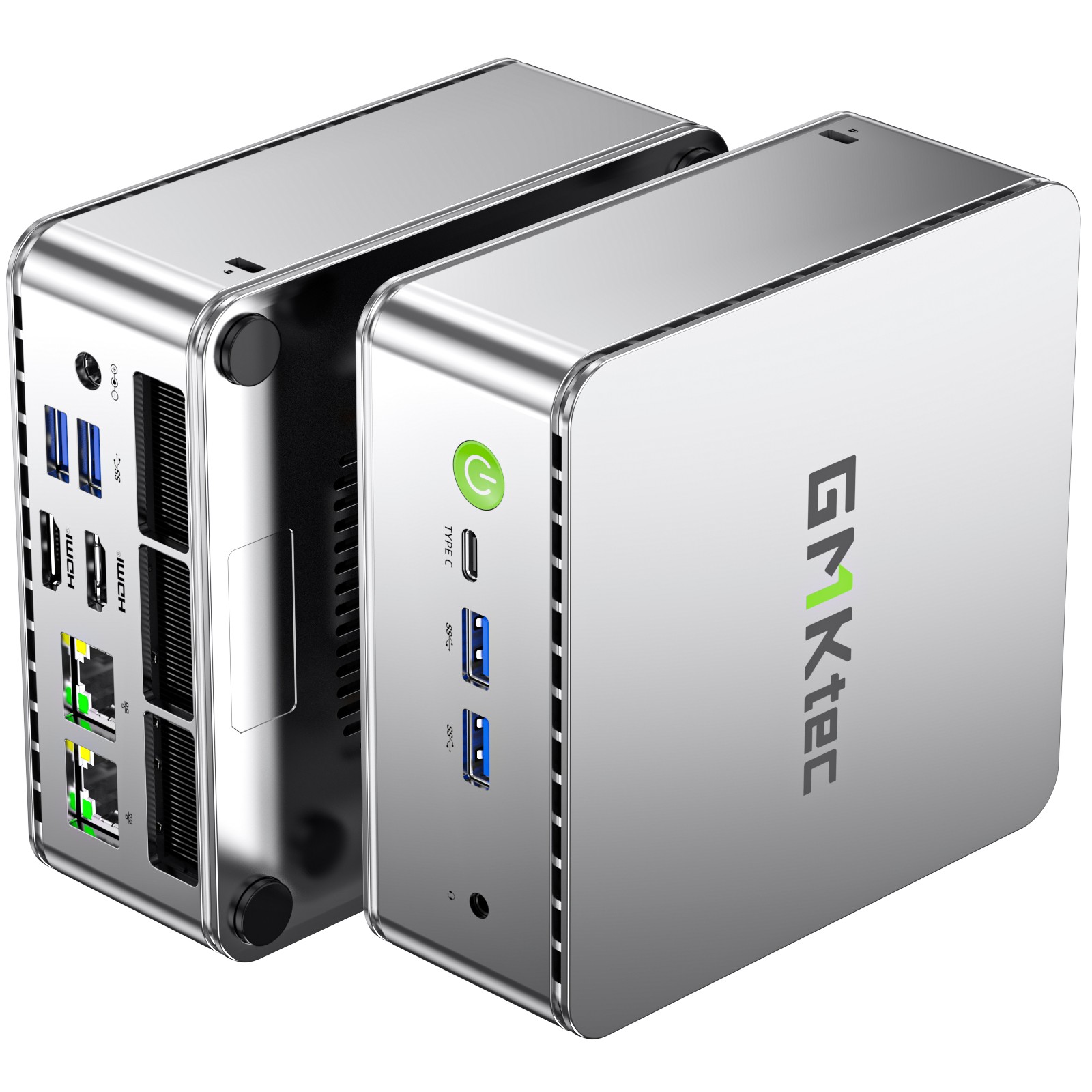 GMKtec Mini PC AMD Ryzen Embedded R2514 Max 3.7GHz 16GB RAM 512GB SSD Dual 2.5G