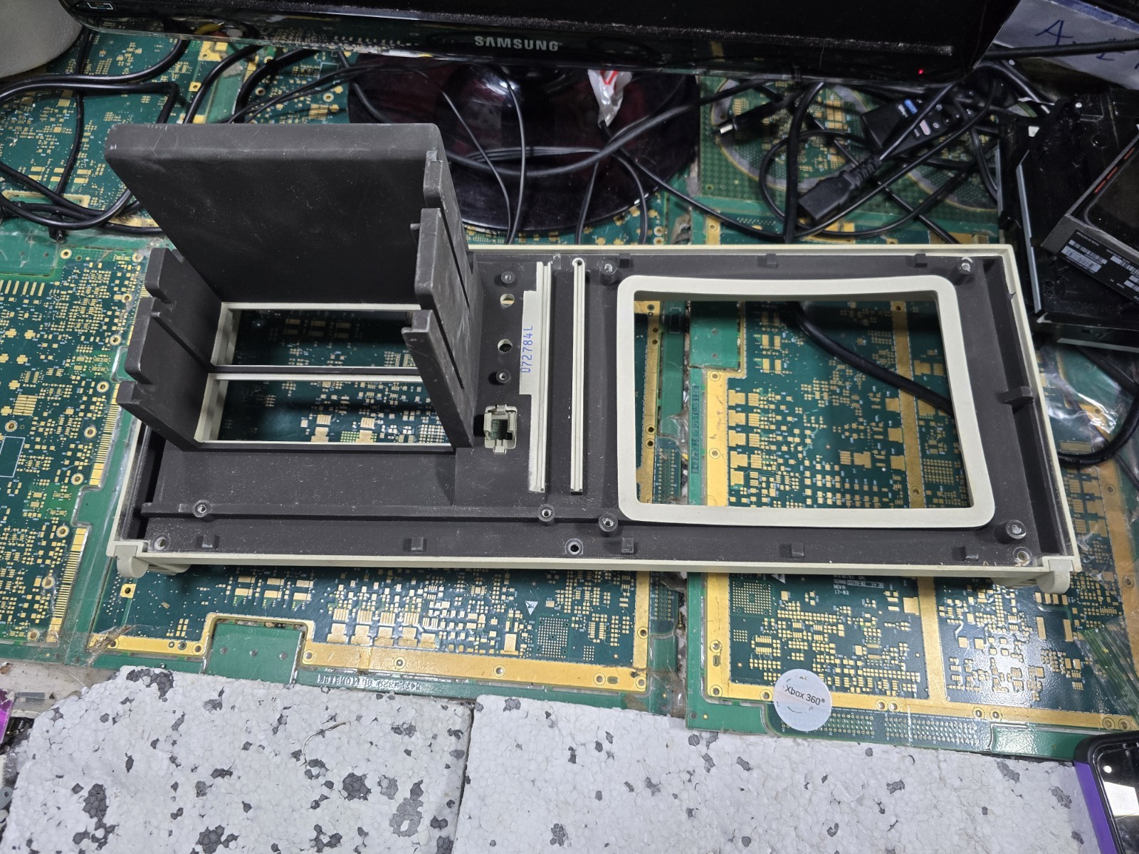 IBM 5155 EMPTY Exact Front Bezel # 2-Intact-READ ALL