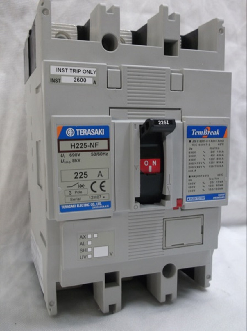 1pcs TERASAKI Circuit Breaker H225-NF 225A