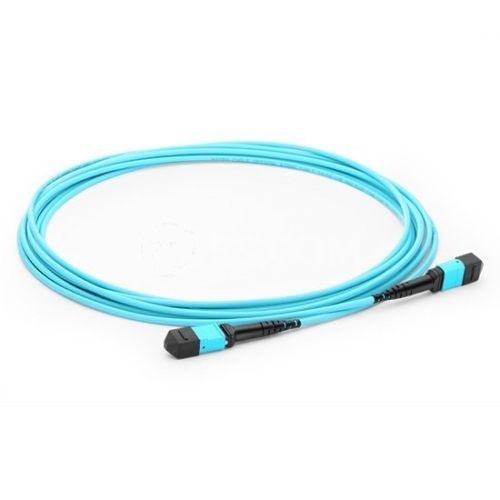 150M MTP/MPO Fiber Cable 12 Strand Female,MTP-MTP OM3 MM Fiber Optic Patch Cable