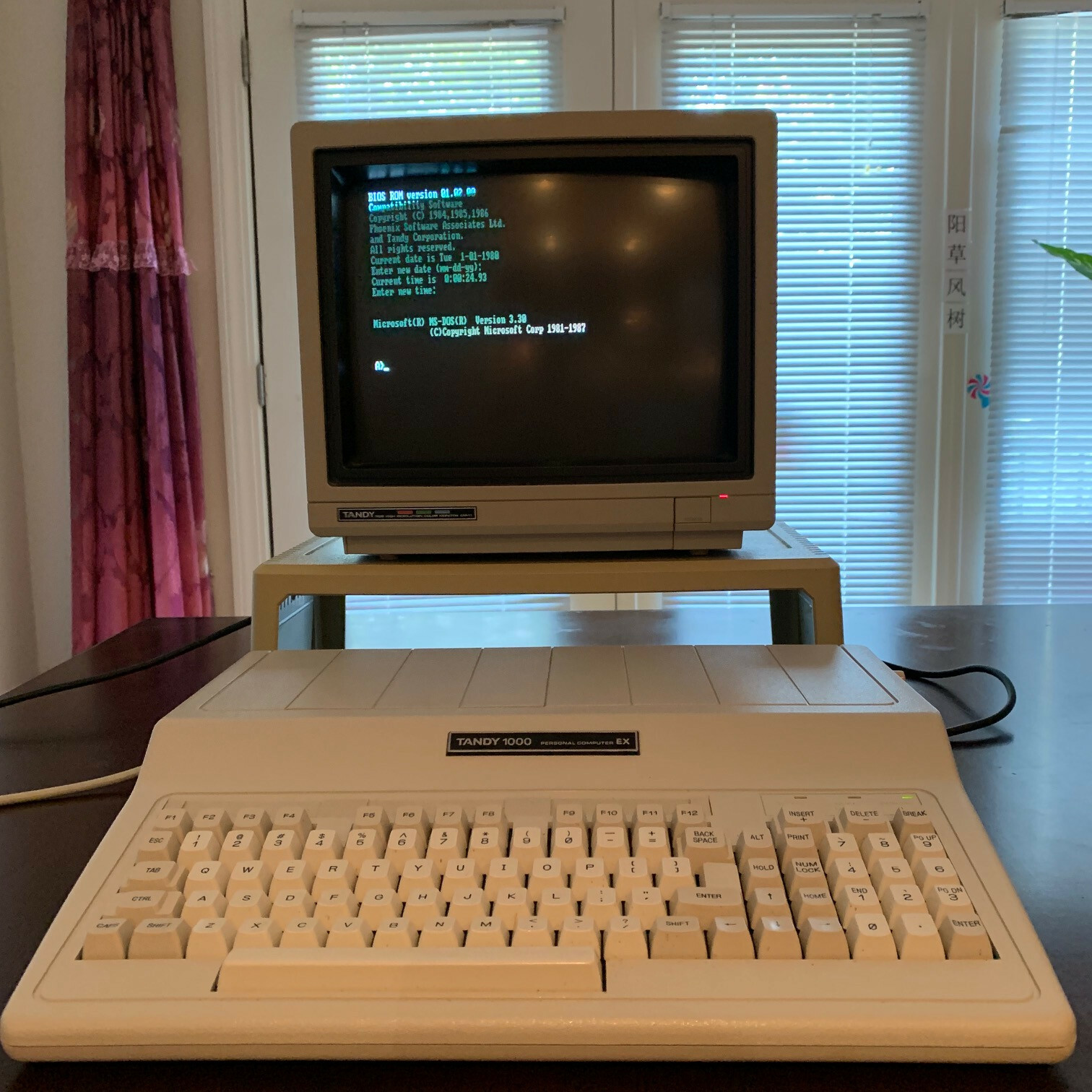 Tandy 1000 Boot system disks and Deskmate