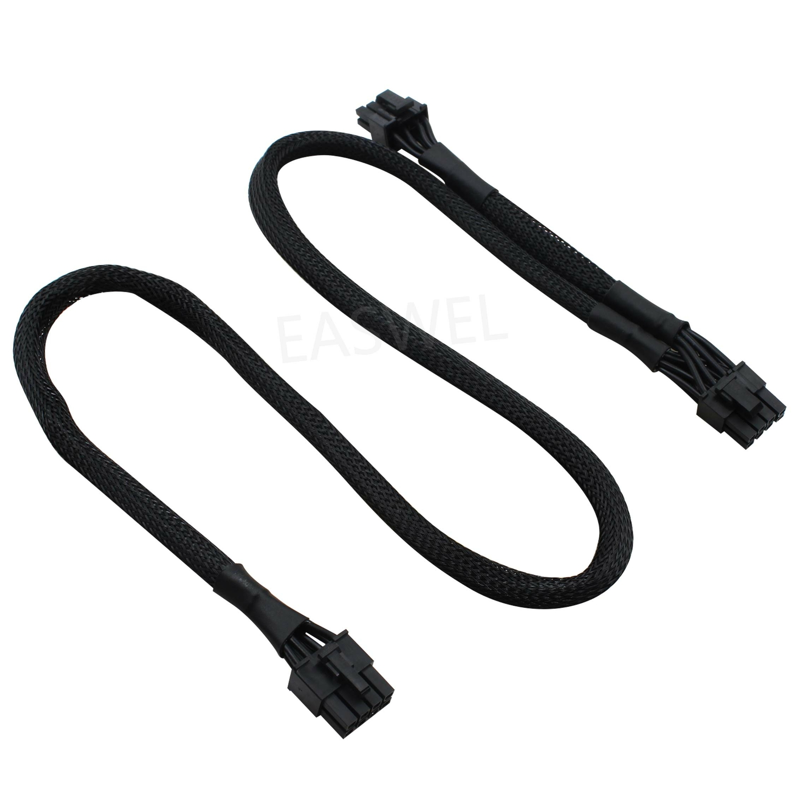 PCI express GPU 8Pin 1 to 2 port 6+2pin Power supply Cable for CORSAIR CS Series