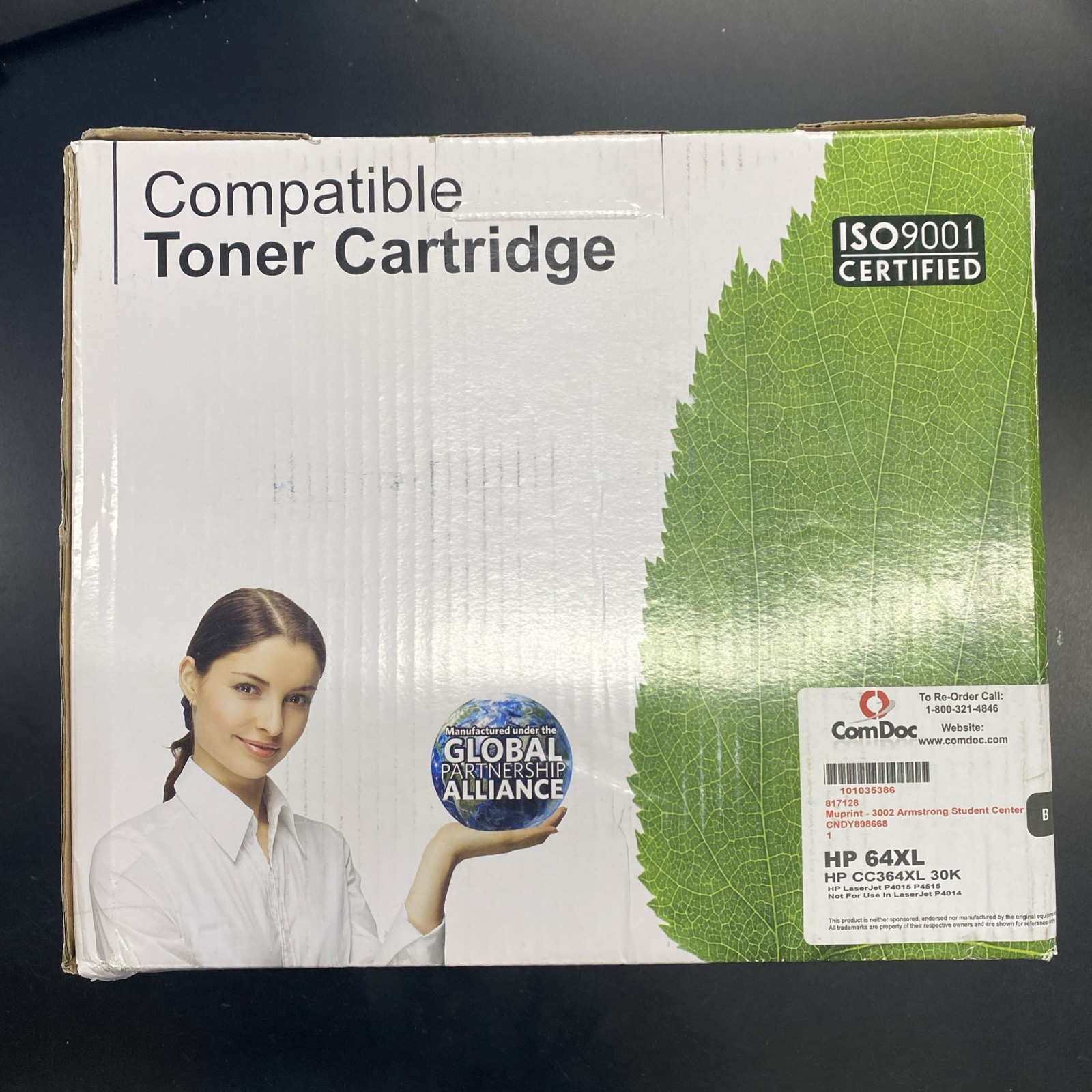 Compatible Toner Cartridge Laser Jet HP 64XL - CC364XL 30K ComDoc