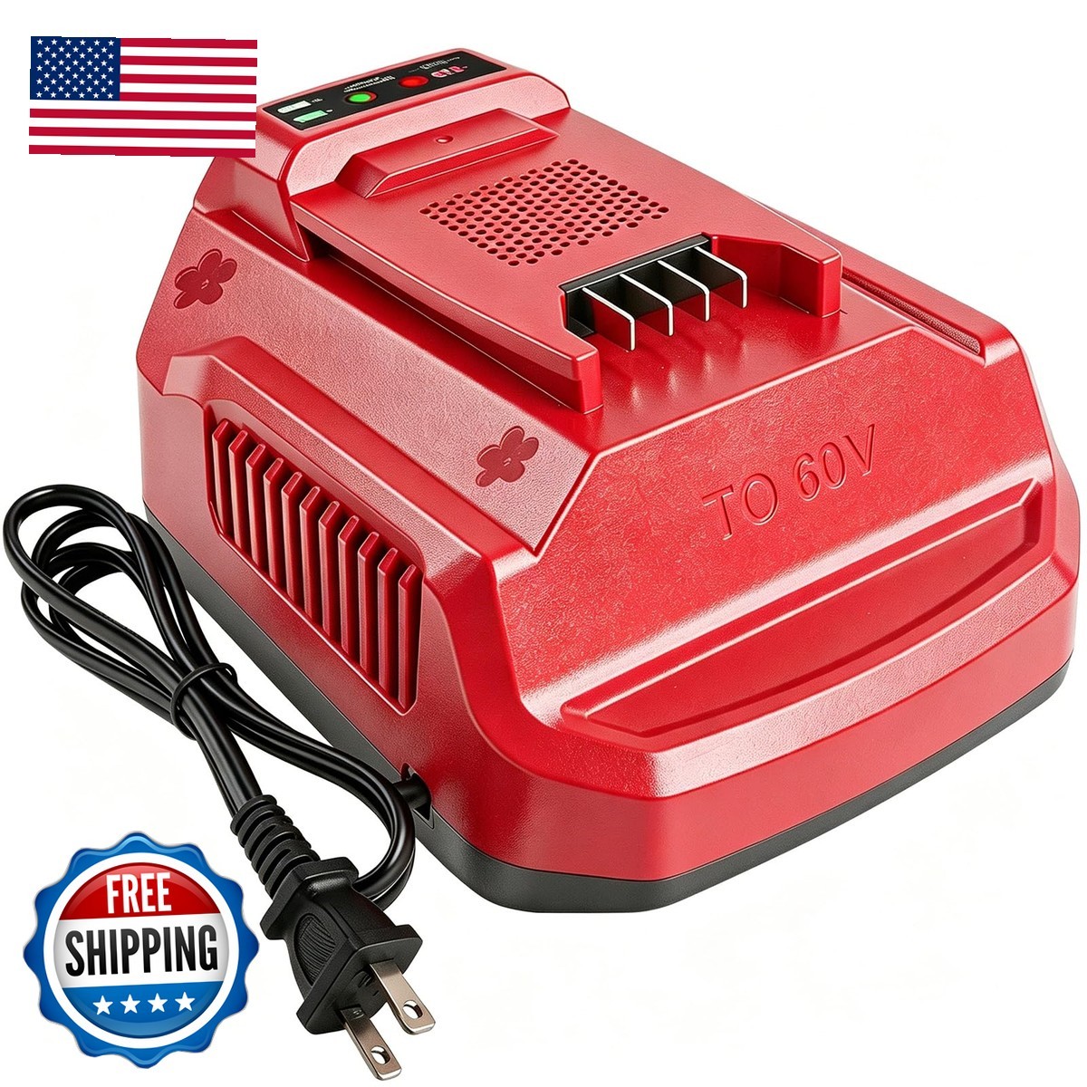 DTK Charging Replacement Toro 60V Charger 60 Volts Ultra Turbo Battery Rapid