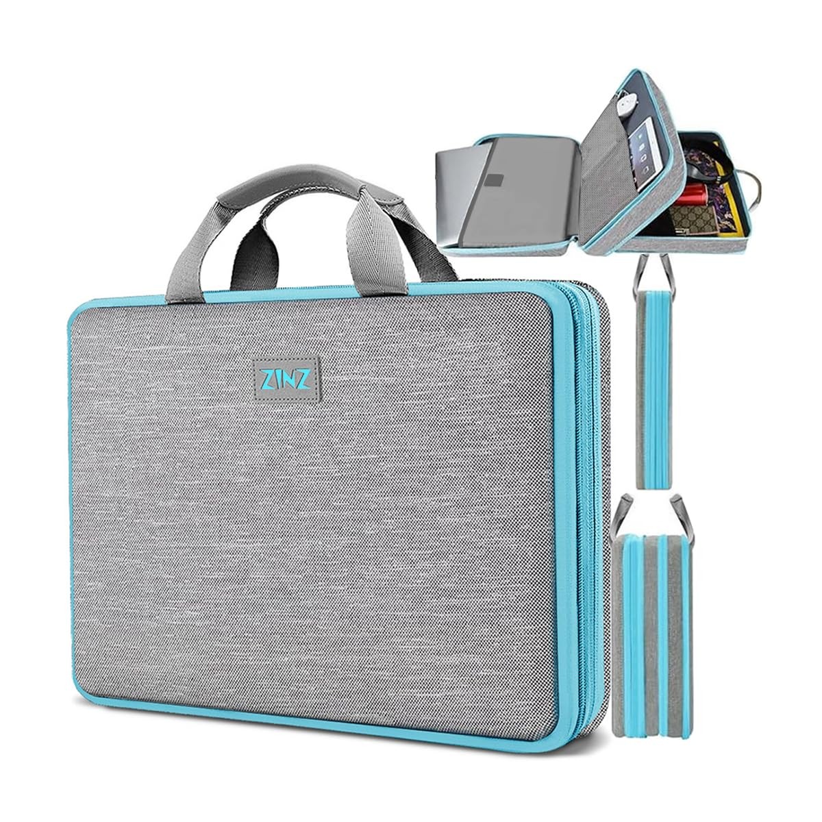 Slim & Expandable Laptop Sleeve 15 15.6 16 Inch Case Bag for Popular 15-16