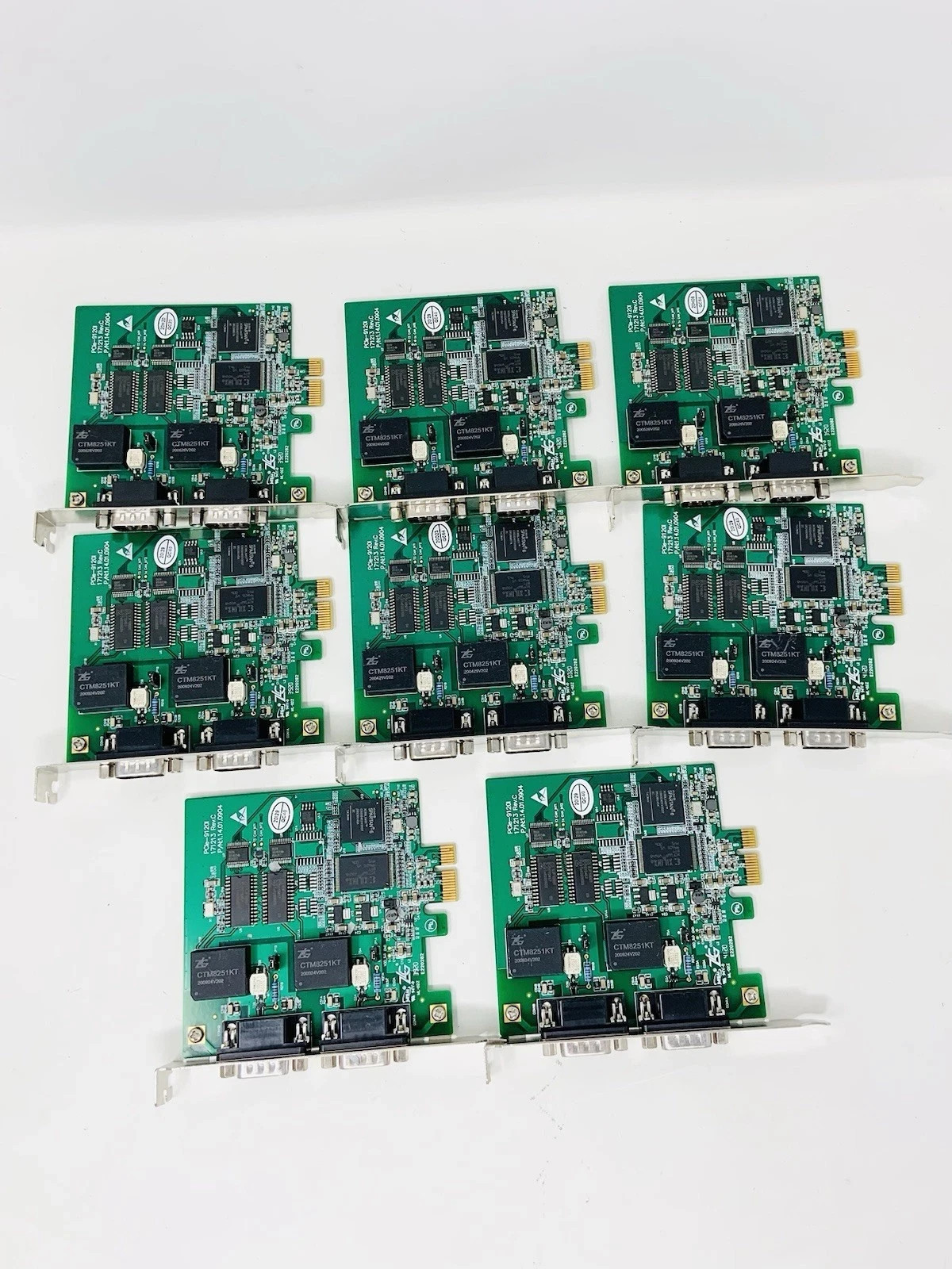 LOT OF 8 - 1PC - PCIe-9120l CONTROLLER CARD - USED PULL