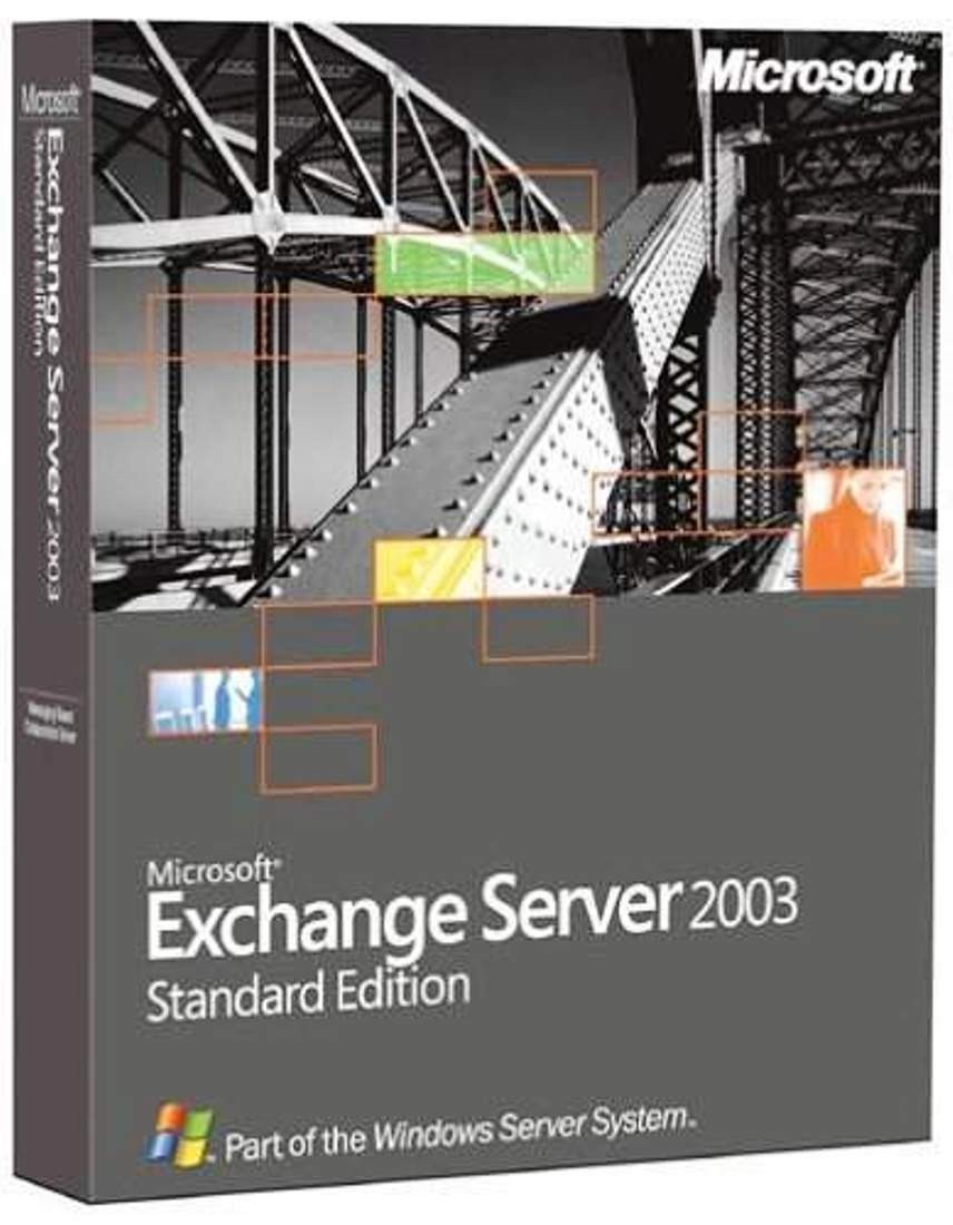 Microsoft Exchange Server Standard 2003 with SP2 w/ 3 Keys & License 3 PCs