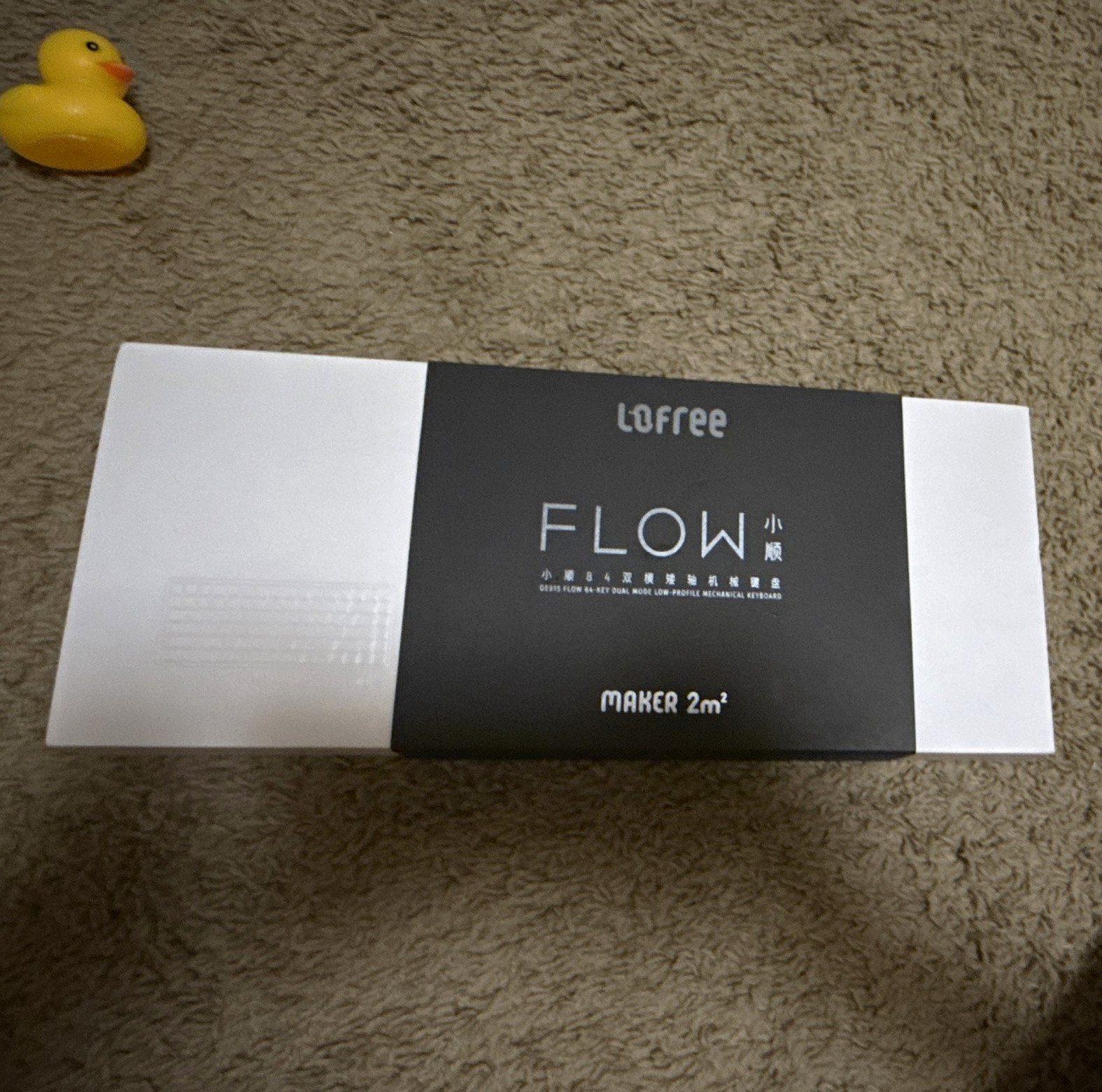 LOFREE Lofree Flow Wireless Mechanical Keyboard Gray QWERTY English Aluminum-NEW