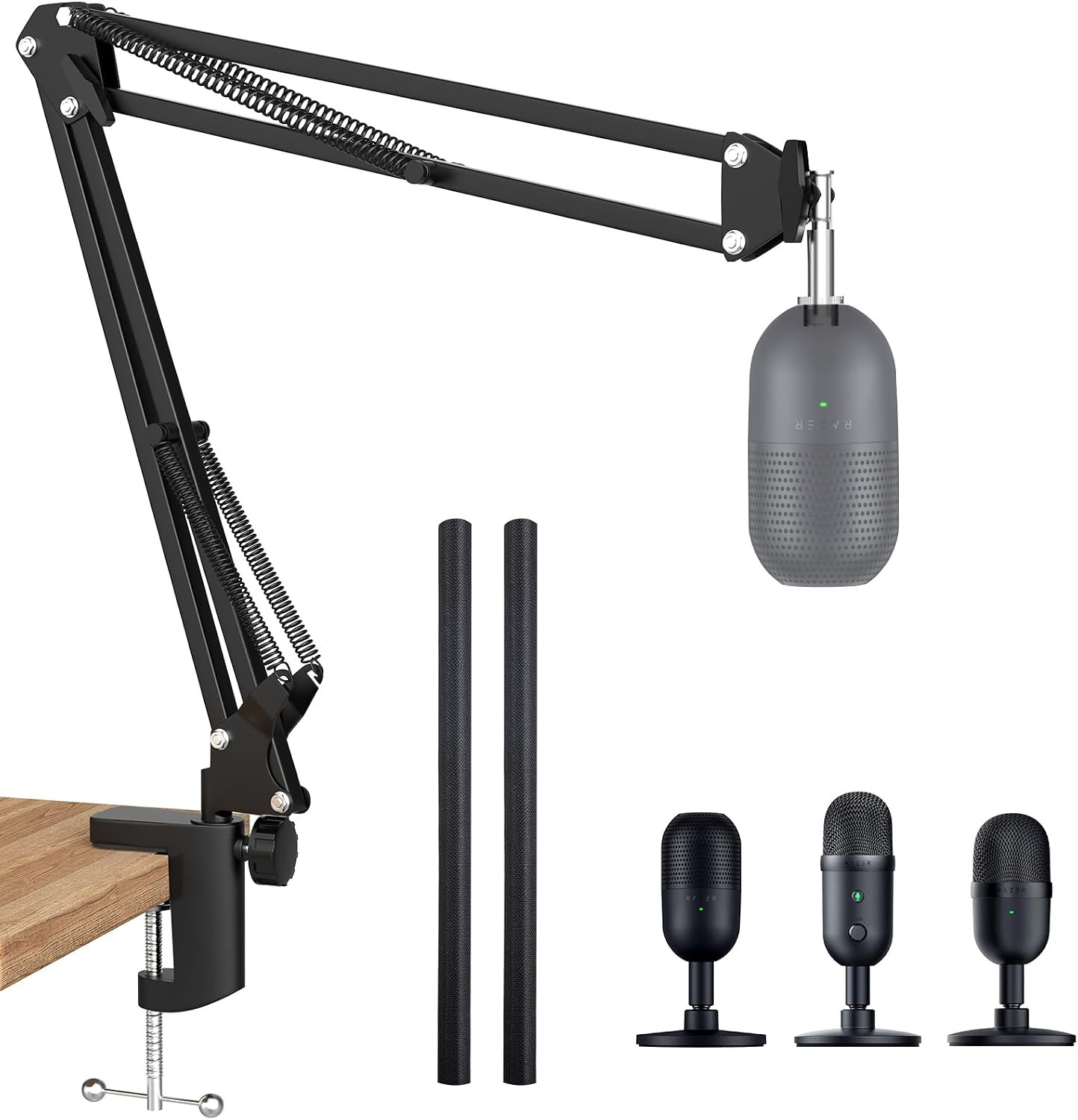 Seiren V3 Mini Boom Arm - Mic Arm for Razer Mini, Seiren V2, Seiren X and Most M