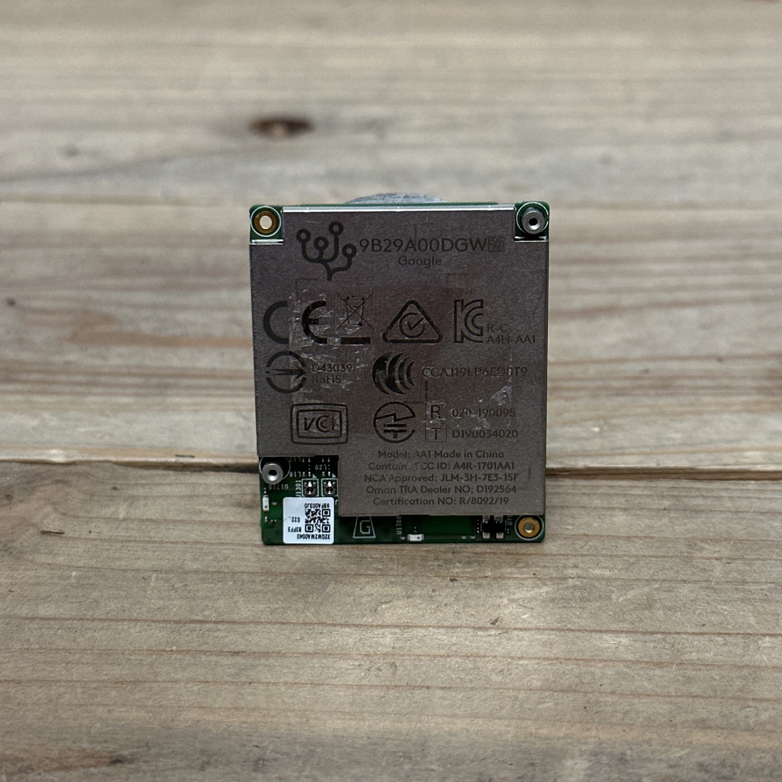 Google Coral - System on module - NXP i.MX 8M SOC + Edge TPU ML - 1 GB RAM Used