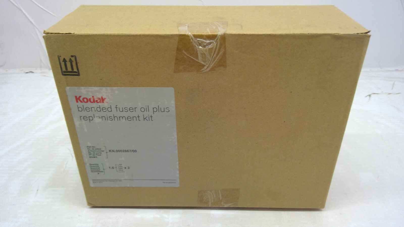 Genuine Kodak Blended Fuser Oil Plus Replenishment Kit KN.0002867/00