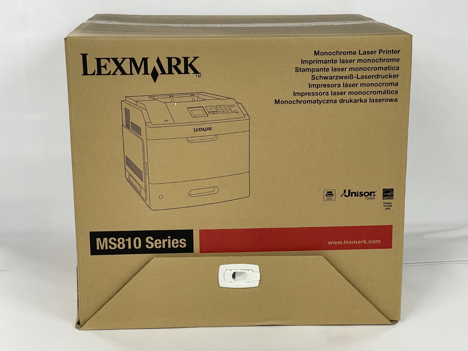 Lexmark MS810dn Monochrome Network-ready Laser Printer 40GT135 High Voltage 220V