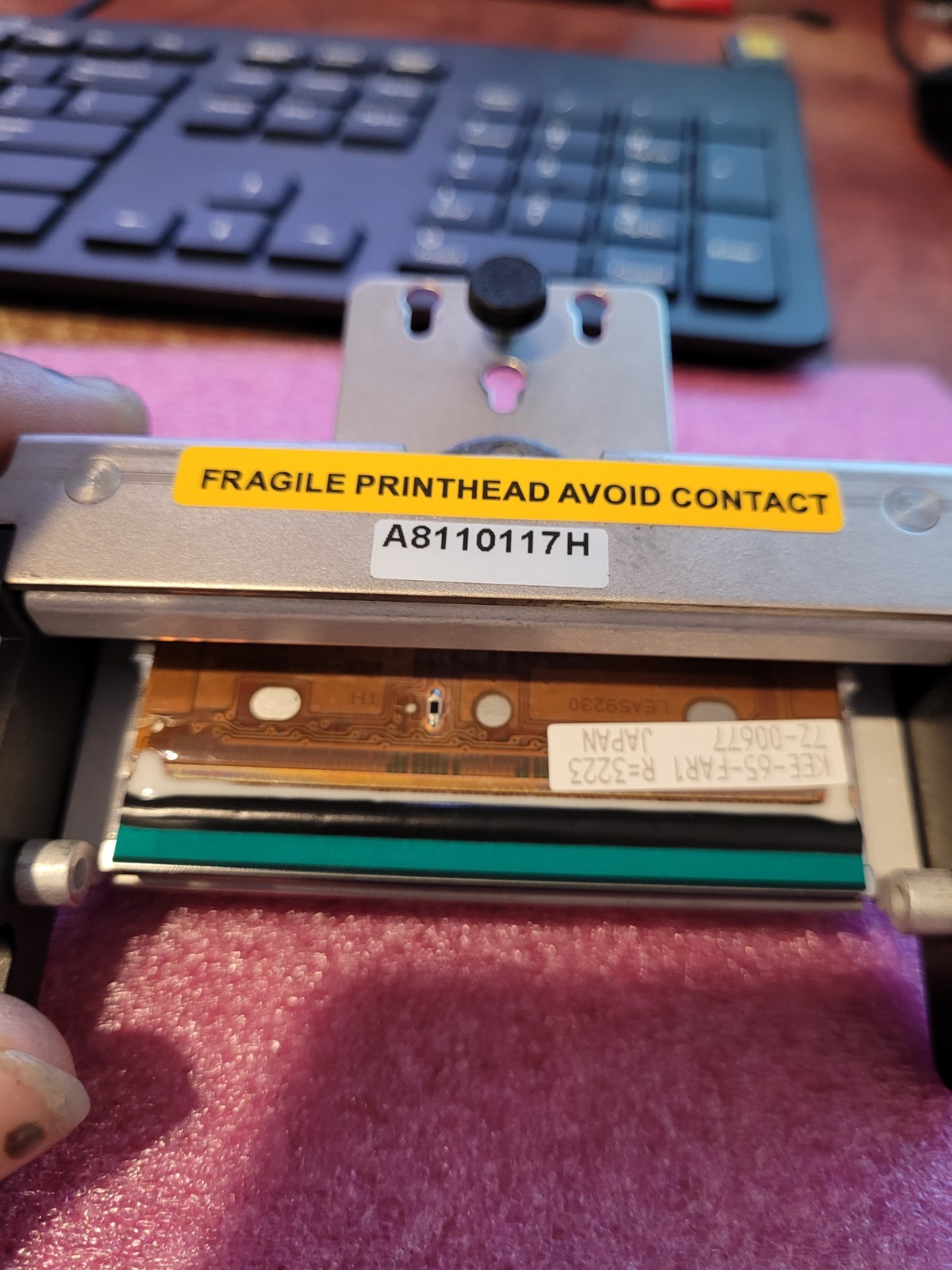 FARGO DTC550 OEM Printhead KEE-65-FAR1  Tested Working