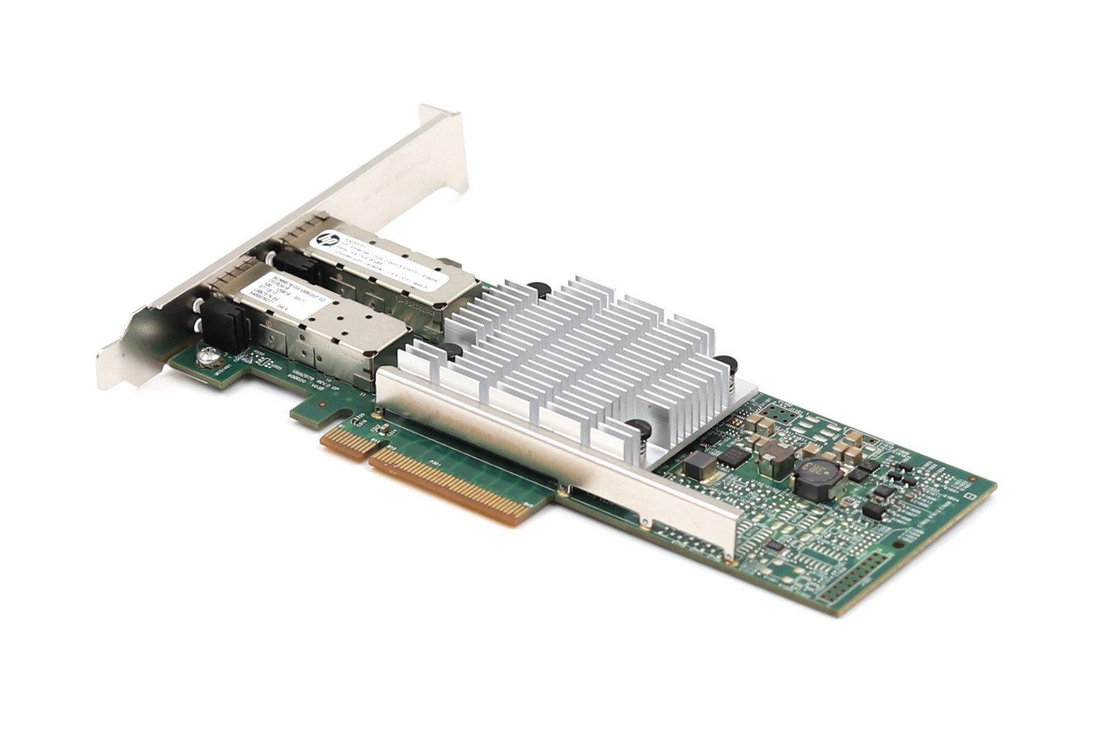 HP Ethernet Dual-Port 10GbE 530SFP+ PCIe x8 Network Adapter Card P/N: 656244-001
