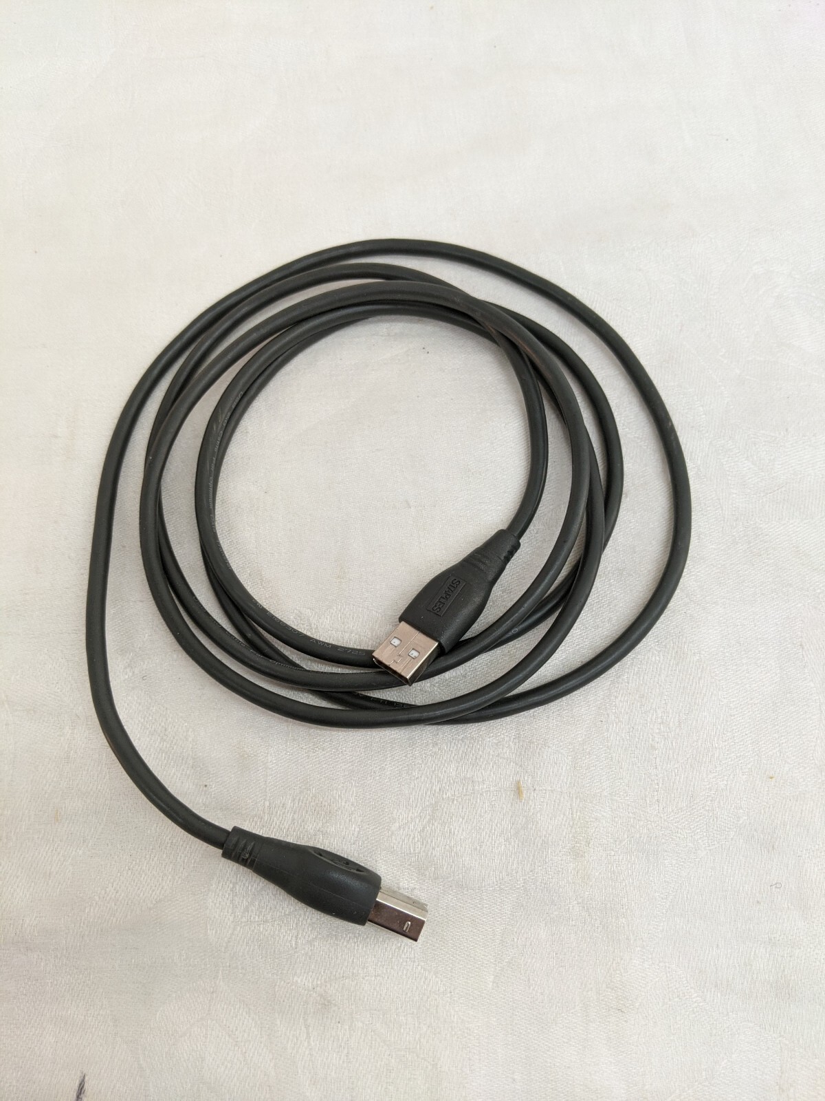 Staples 6ft USB 2.0 Printer Cable     TF