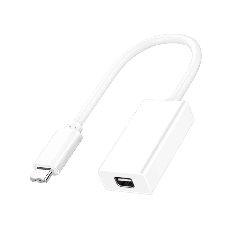 1Pcs Type-C to Mini DisplayPort Cable (miniDP) Adapter For Macbook Air Pro