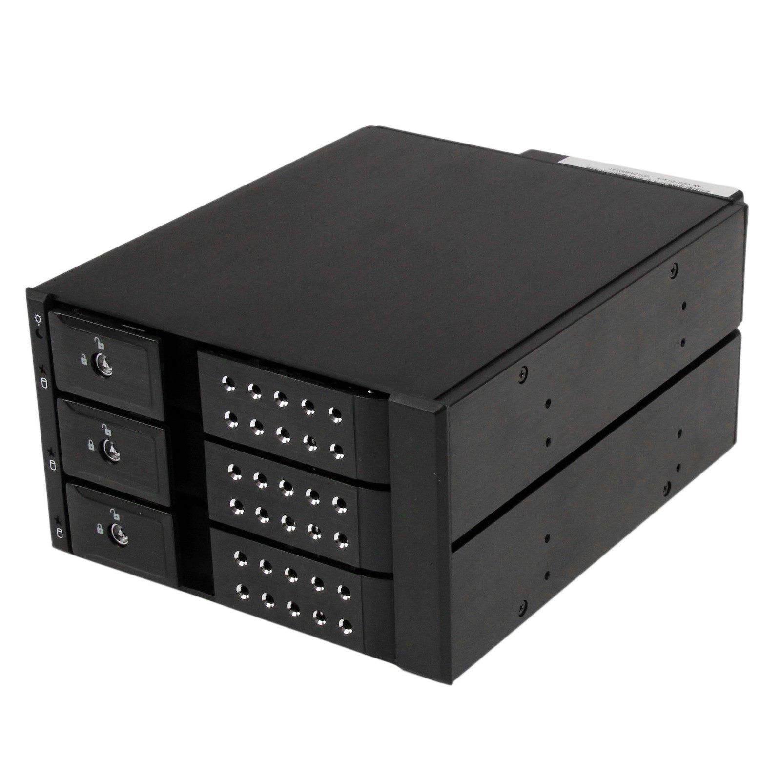 StarTech HSB3SATSASBA 3 Dive 3.5 Trayless Hot Swap SATA Mobile Rack Backplane