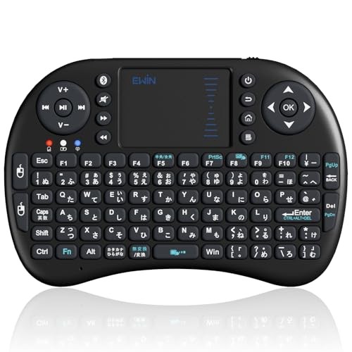 Ewin Mini Keyboard Bluetooth 5.0 with Touchpad and Mouse Set Portable