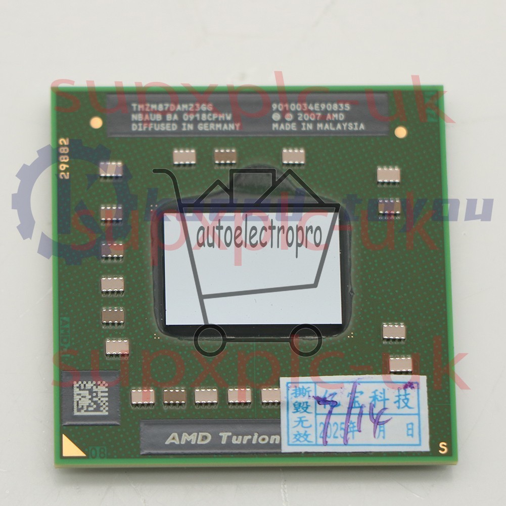 1PCS AMD Turion X2 Ultra ZM-87 Processor 2.4 GHz TMZM87DAM23GG Socket S1 CPU 35W