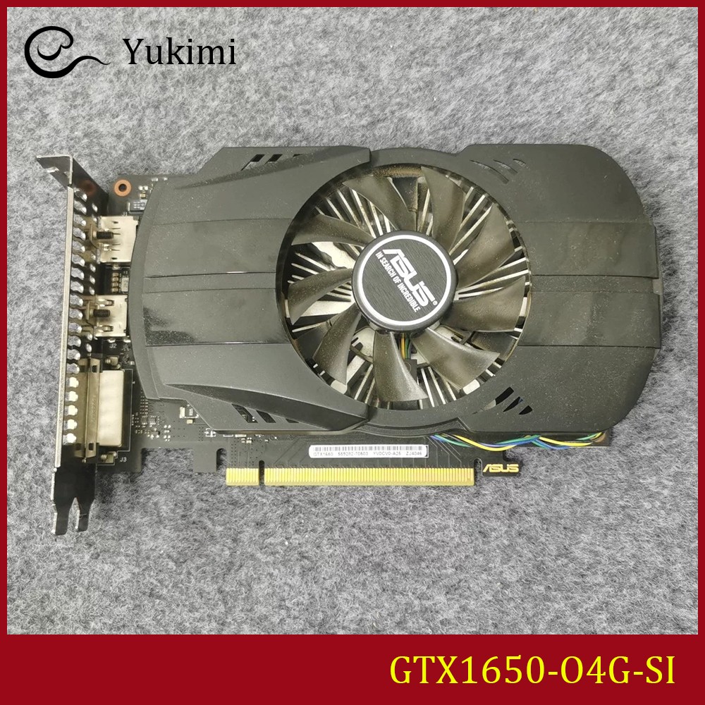 FOR ASUS GTX1650-O4G-SI Video Graphics Card