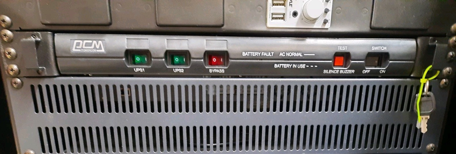 PCM Powercom UPS Power KIN-1000AP RM