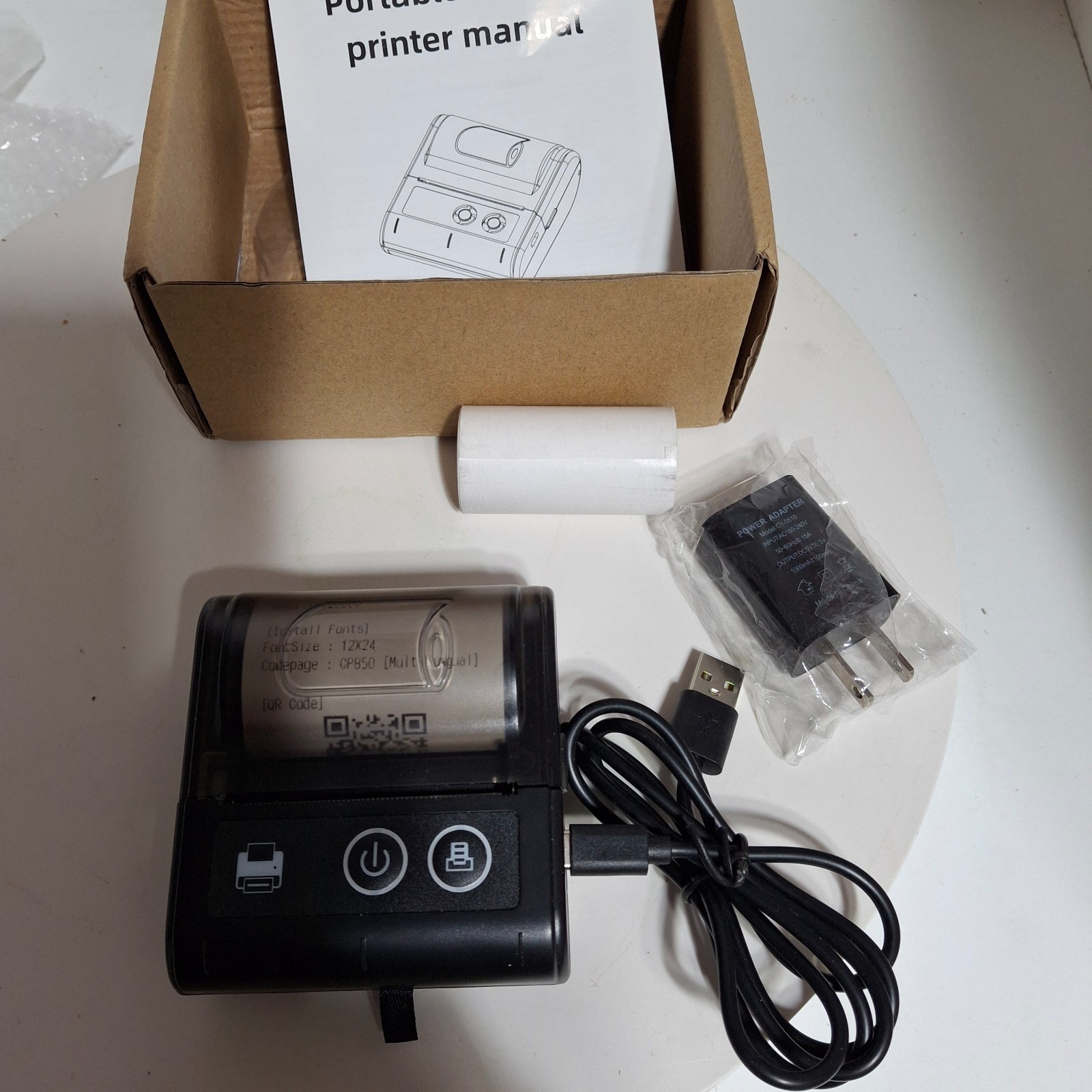 Bluetooth mobile Thermal Printer Model MPT-11 - New in Open Box